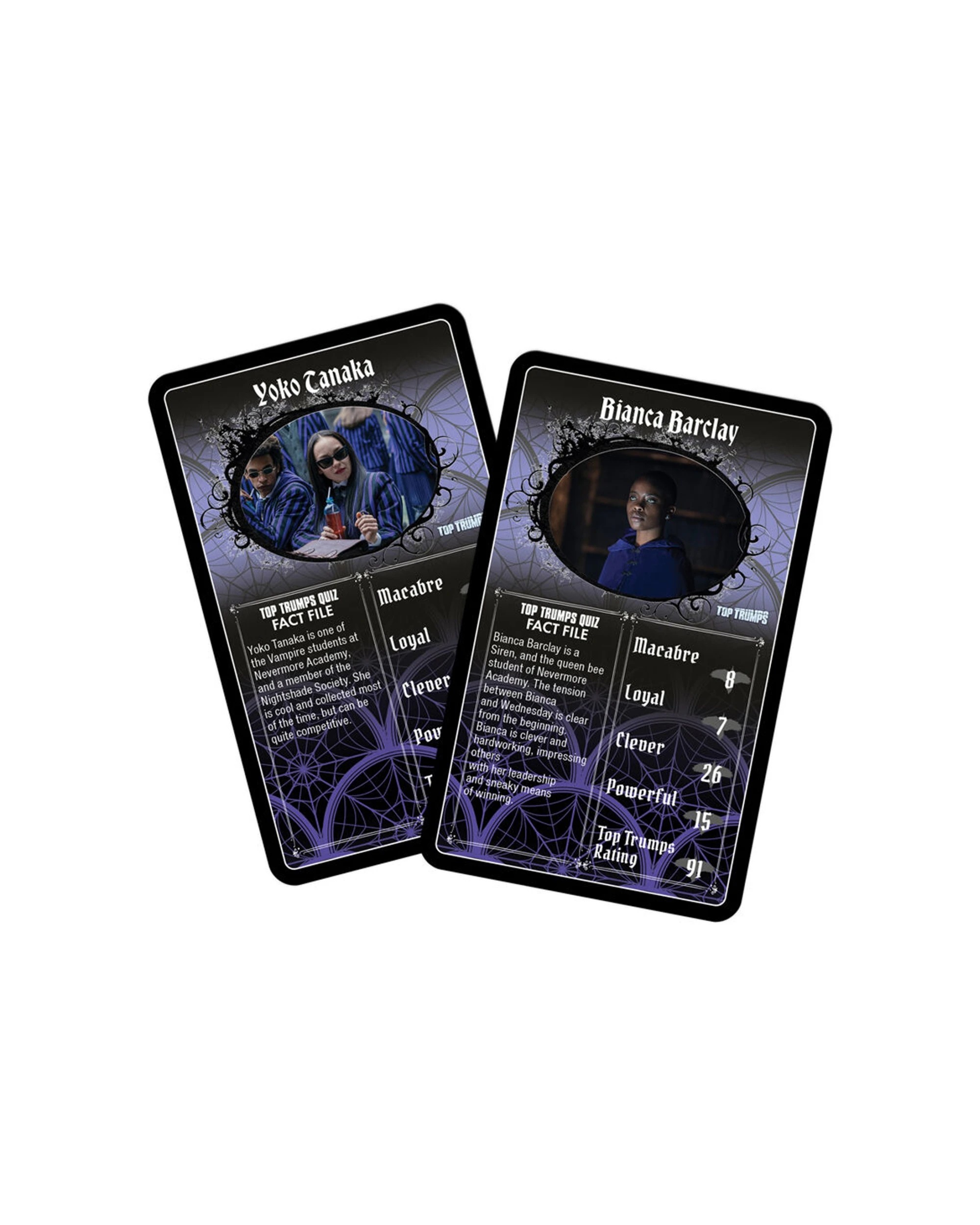 7 TOP TRUMPS 2PK Wednesday Edition Family And Kids Trivia Card Game - Multi, 7 of 8