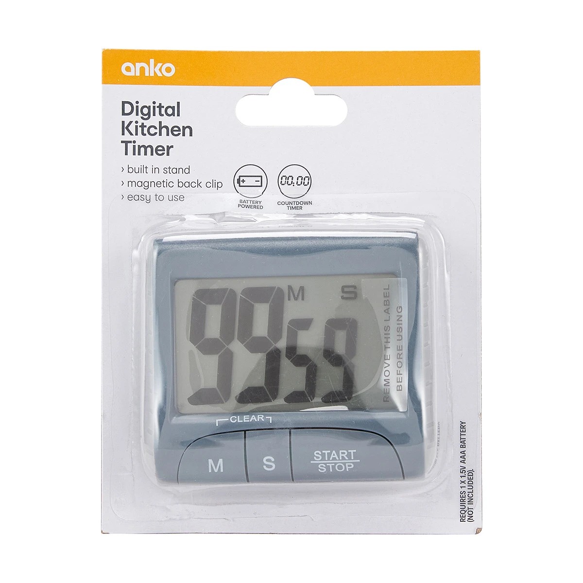 7 Digital Kitchen Timer, 7 of 8