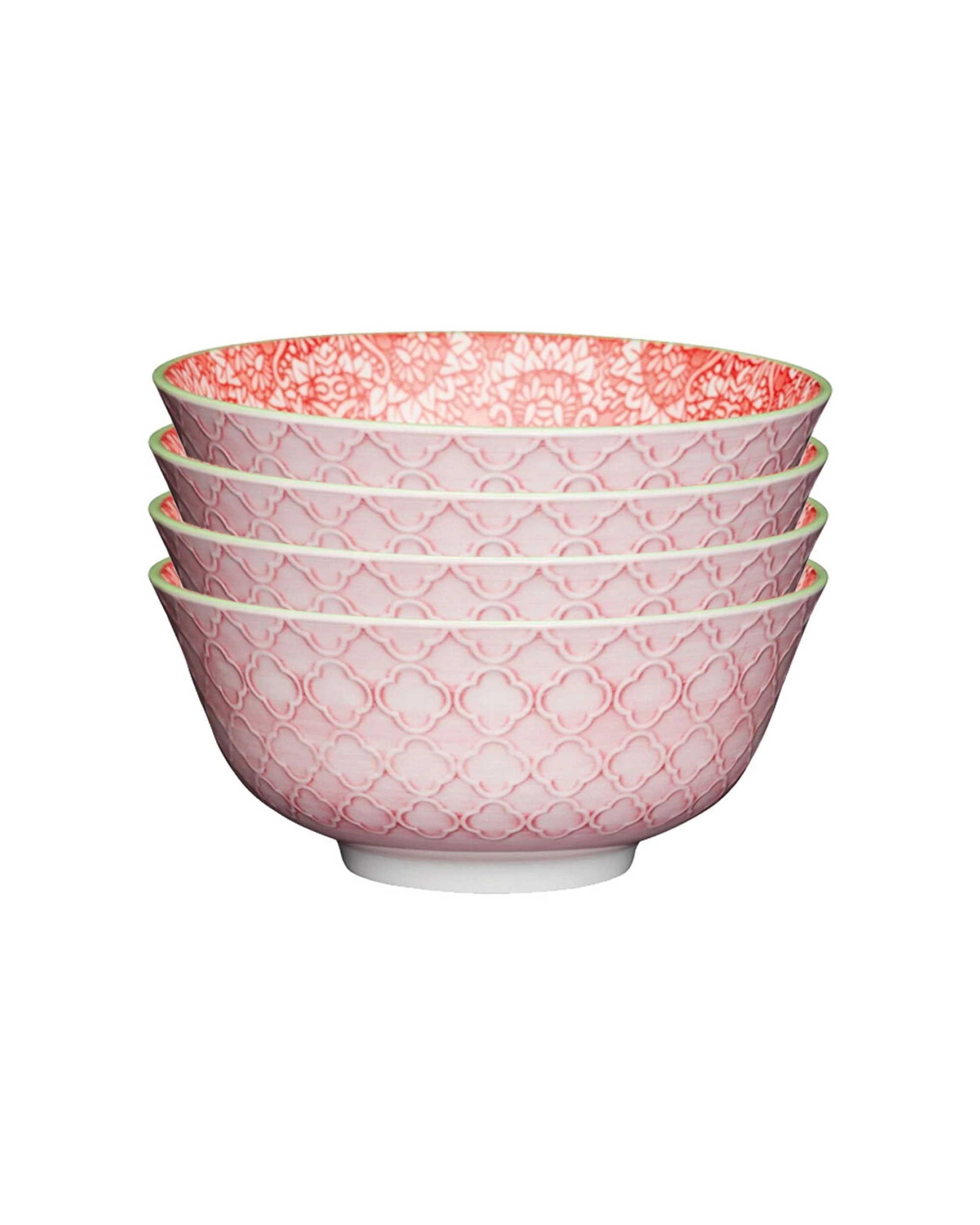 1 Mikasa 4pc Does It All Kitchen Glazed Bowl 15.7cm Durable Microwave Dishwasher Safe - Multi, 1 of 8