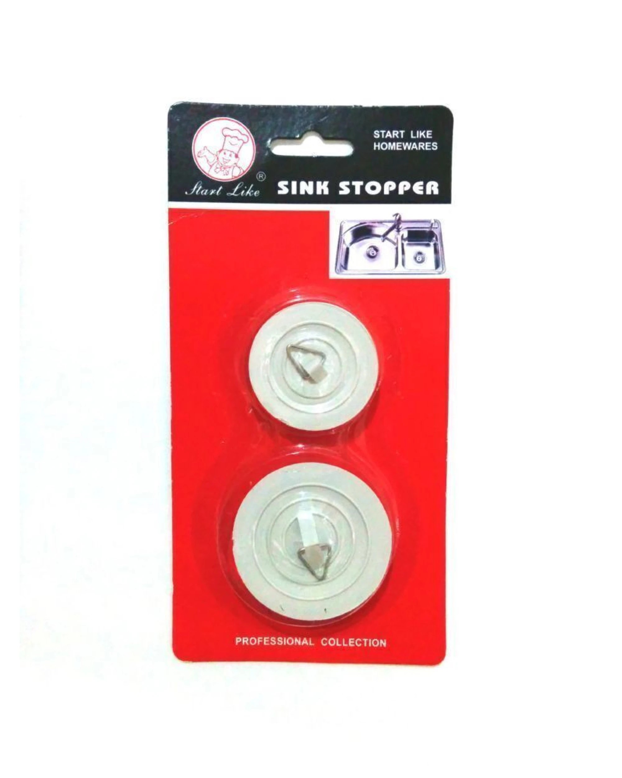 3 BR Home Basin Bath Stopper with Chrome Finish - Set of 4, 3 of 3