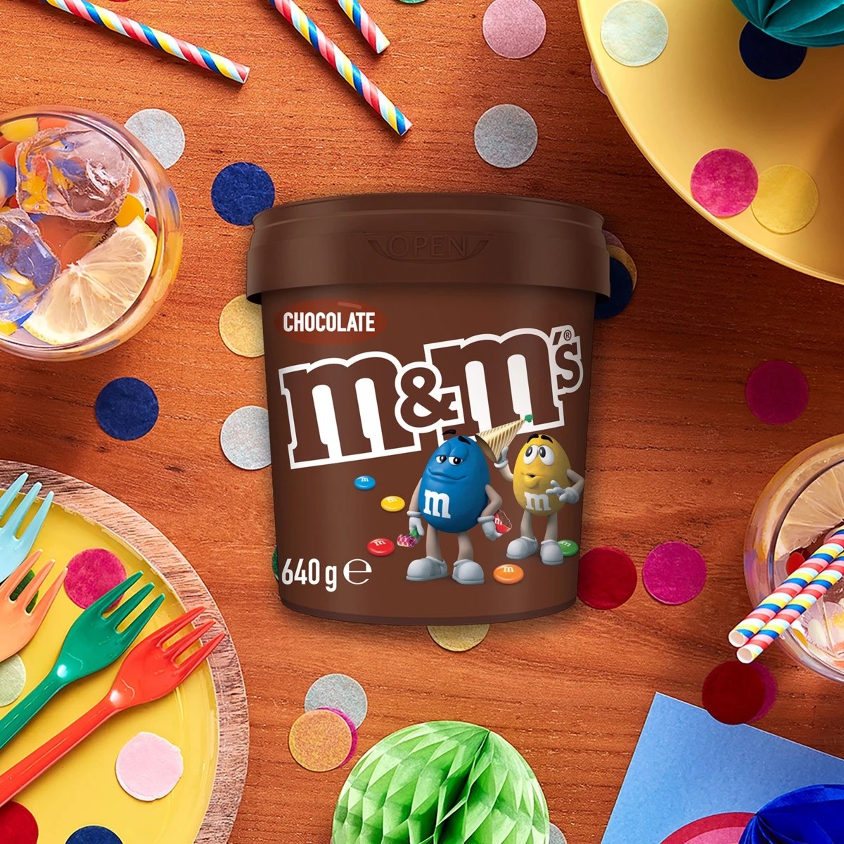 3 M&M's Party Bucket 640g, 3 of 6