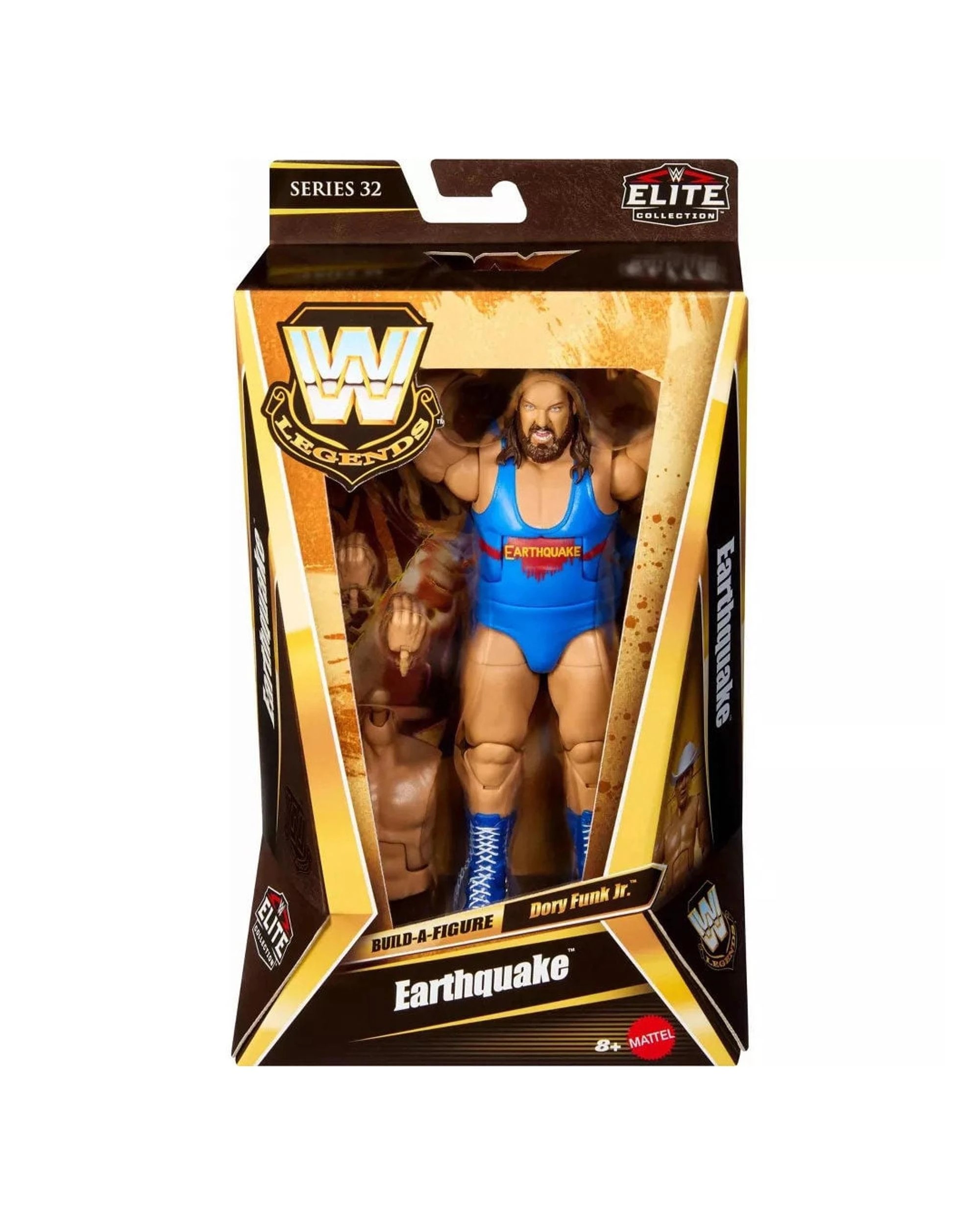 1 WWE Elite Collection Legends Earthquake Action Figure, 1 of 6
