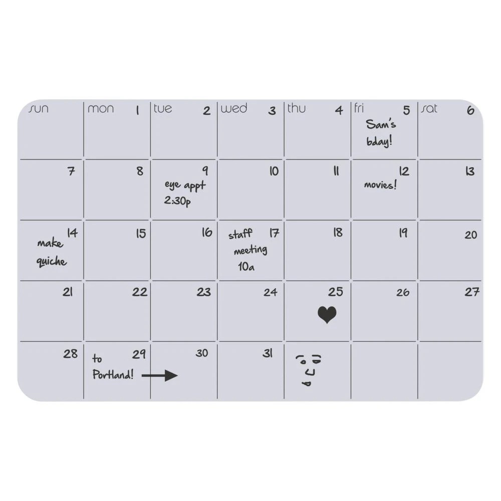 2 Three By Three up date! Silicone Monthly Planner, 2 of 2
