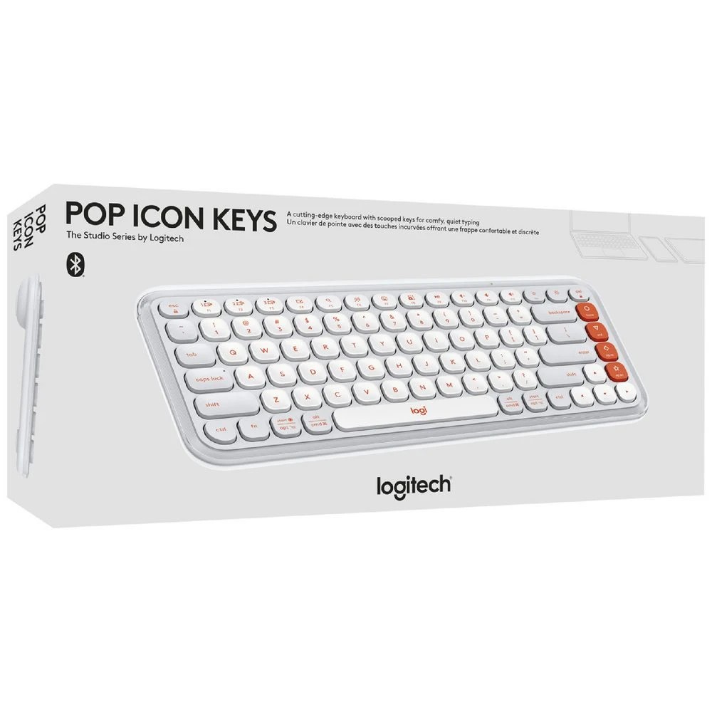 7 Logitech Pop Icon Keys Off White, 7 of 7