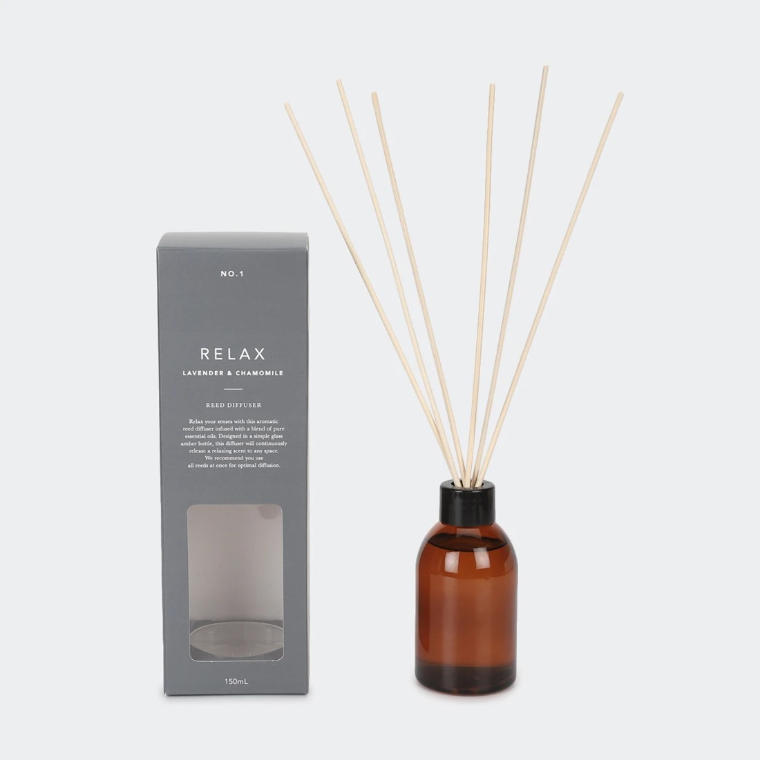1 Relax Lavender and Chamomile Reed Diffuser 150ml, 1 of 8