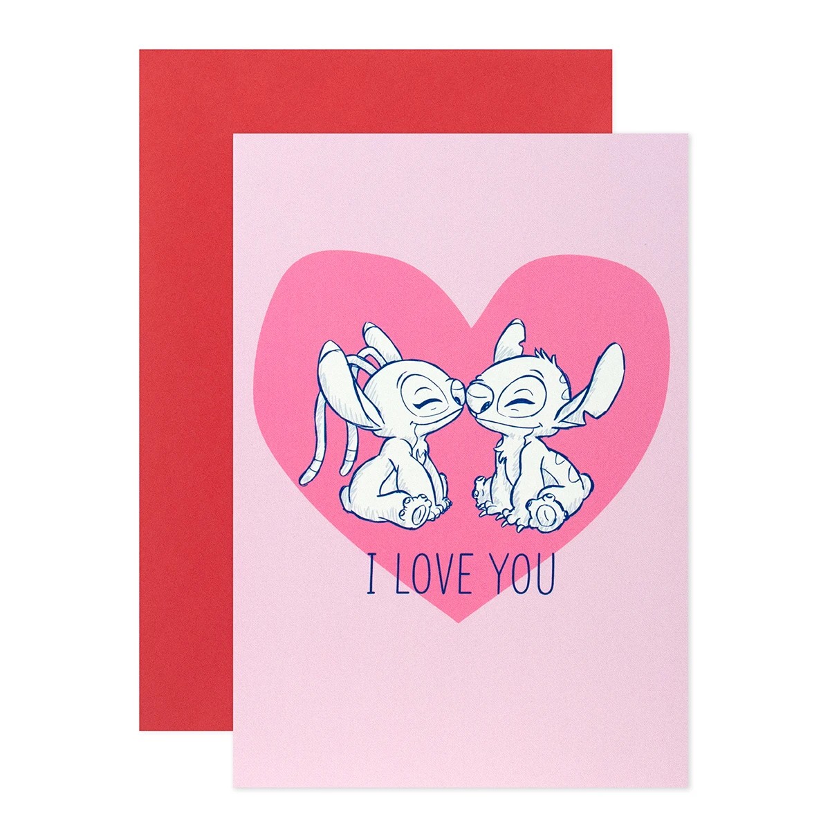 1 Hallmark Valentine's Day Card - Disney Lilo & Stitch, 1 of 4