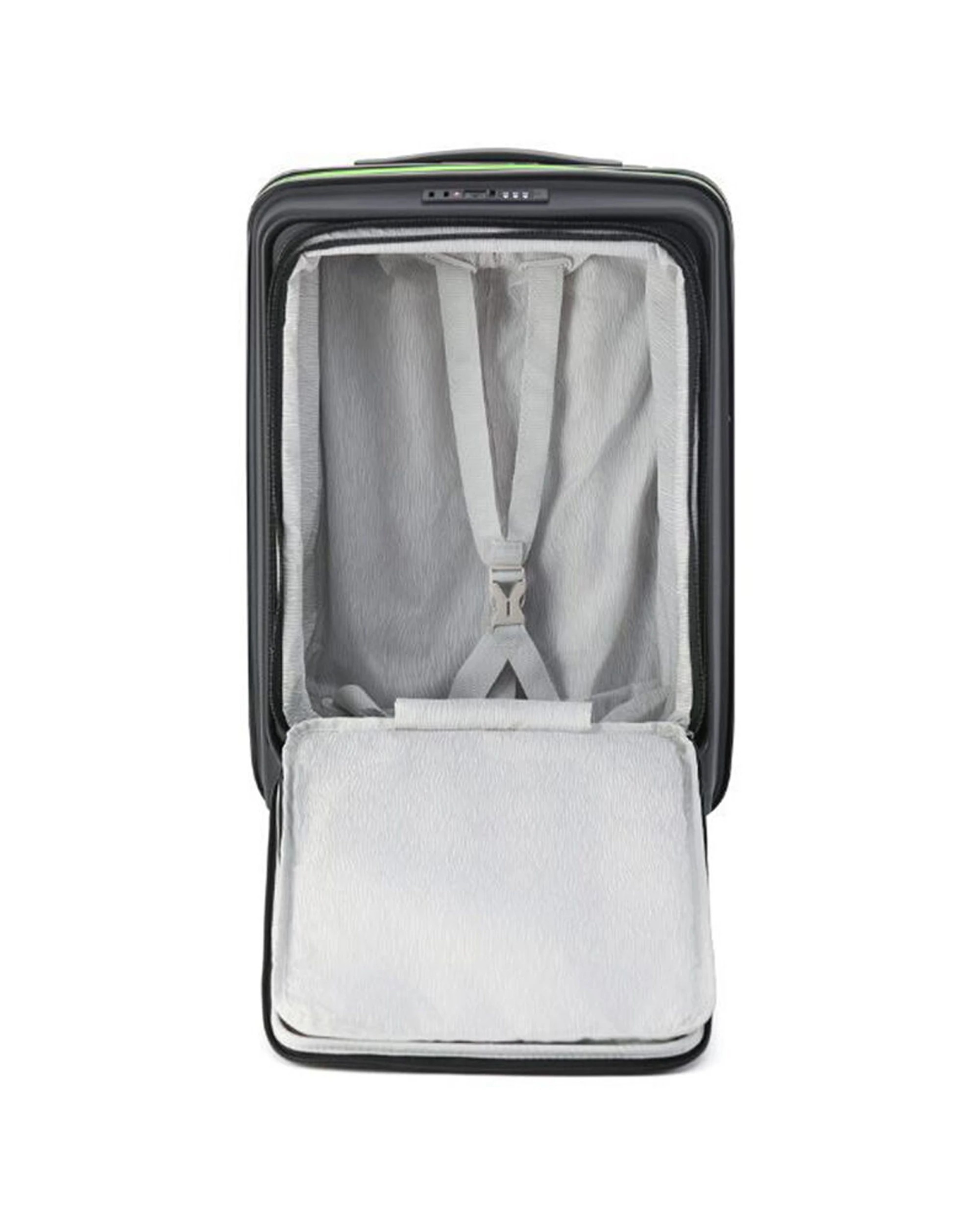 4 Tosca Cruiser Hard Case Carry On Travelling Suitcase Small - Black, 4 of 5