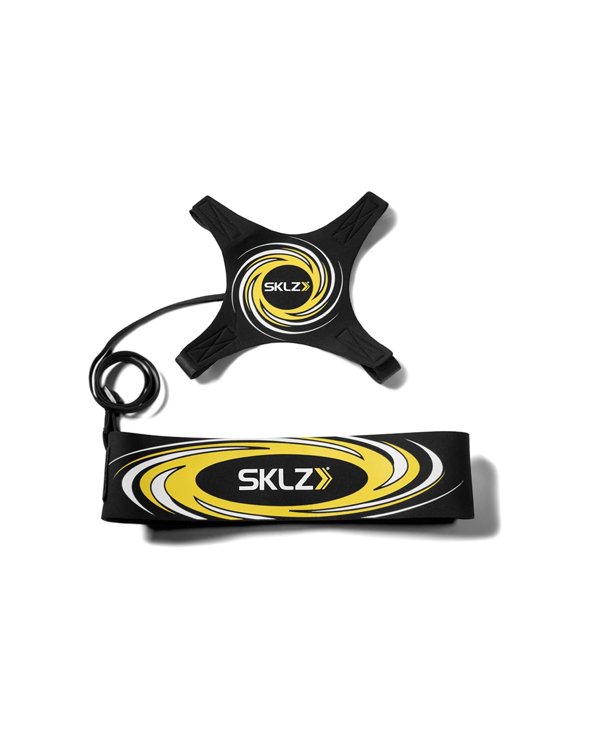 1 Sklz Hit N Serve Volleyball Trainer Adjustable Neoprene Sleeve Elastic Cord - Multi, 1 of 4