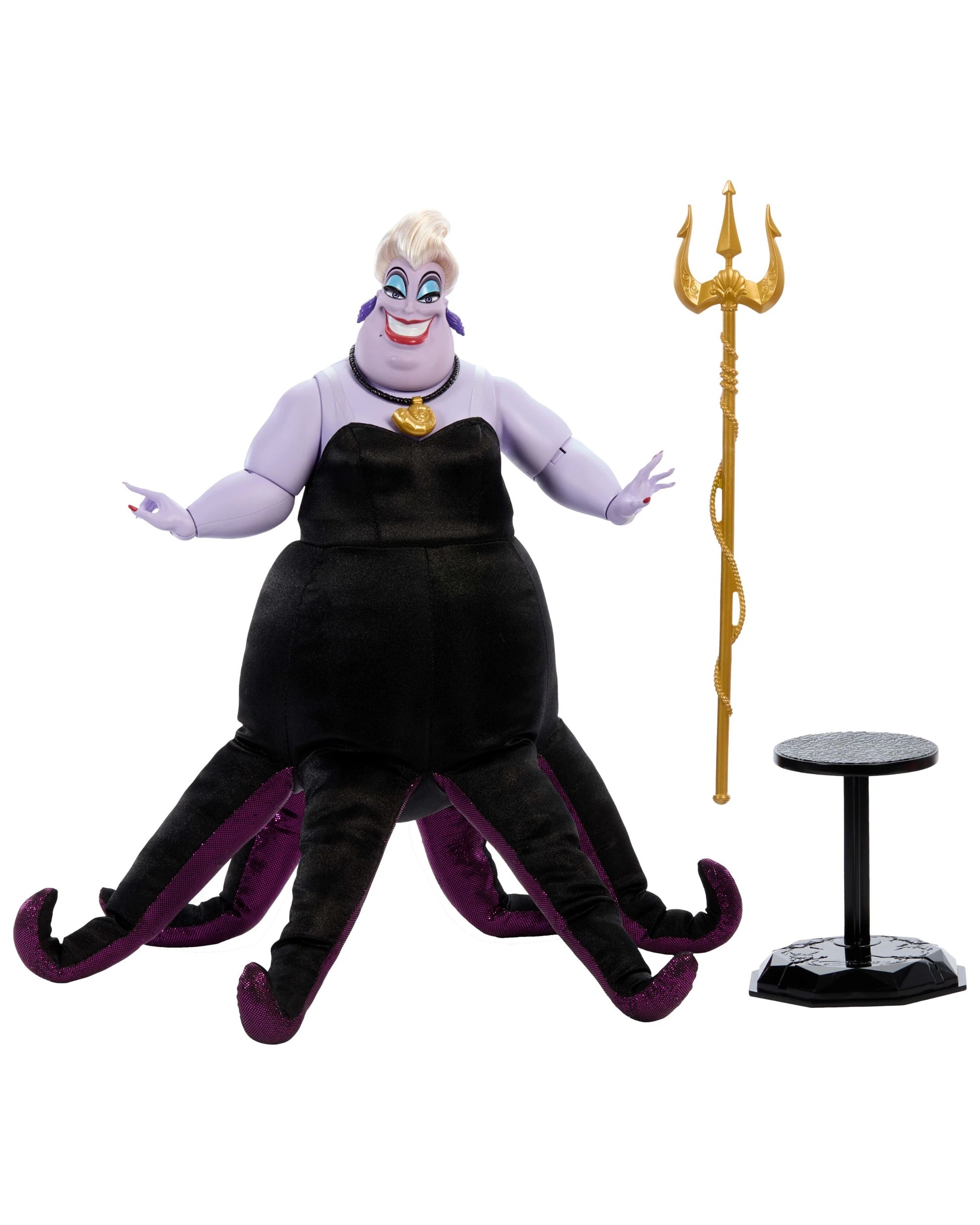 3 Disney Collector Ursula Collectible Villains Fashion Doll in Signature Look - Multi, 3 of 6
