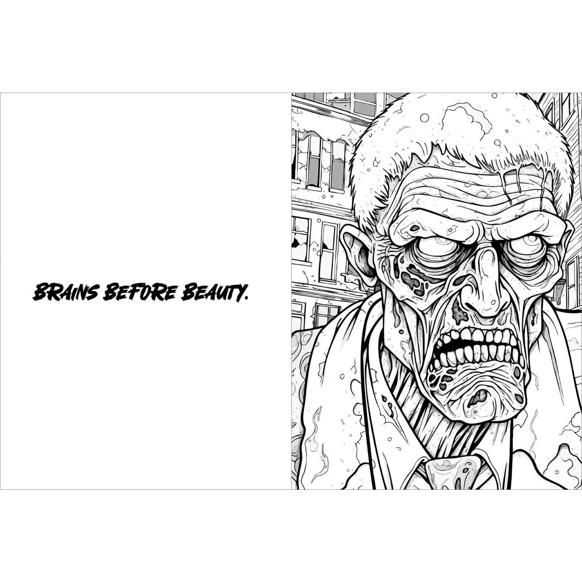 3 The Gothika Series: The Undead Creepy Colouring Book, 3 of 5