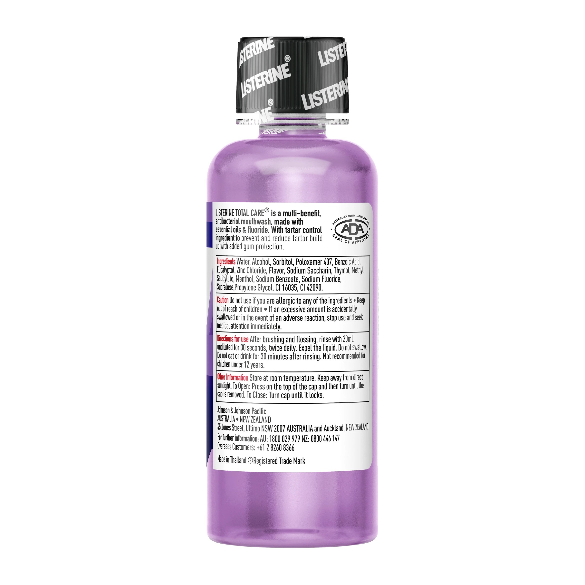 2 Listerine Total Care Antibacterial Mouthwash 100ml, 2 of 10