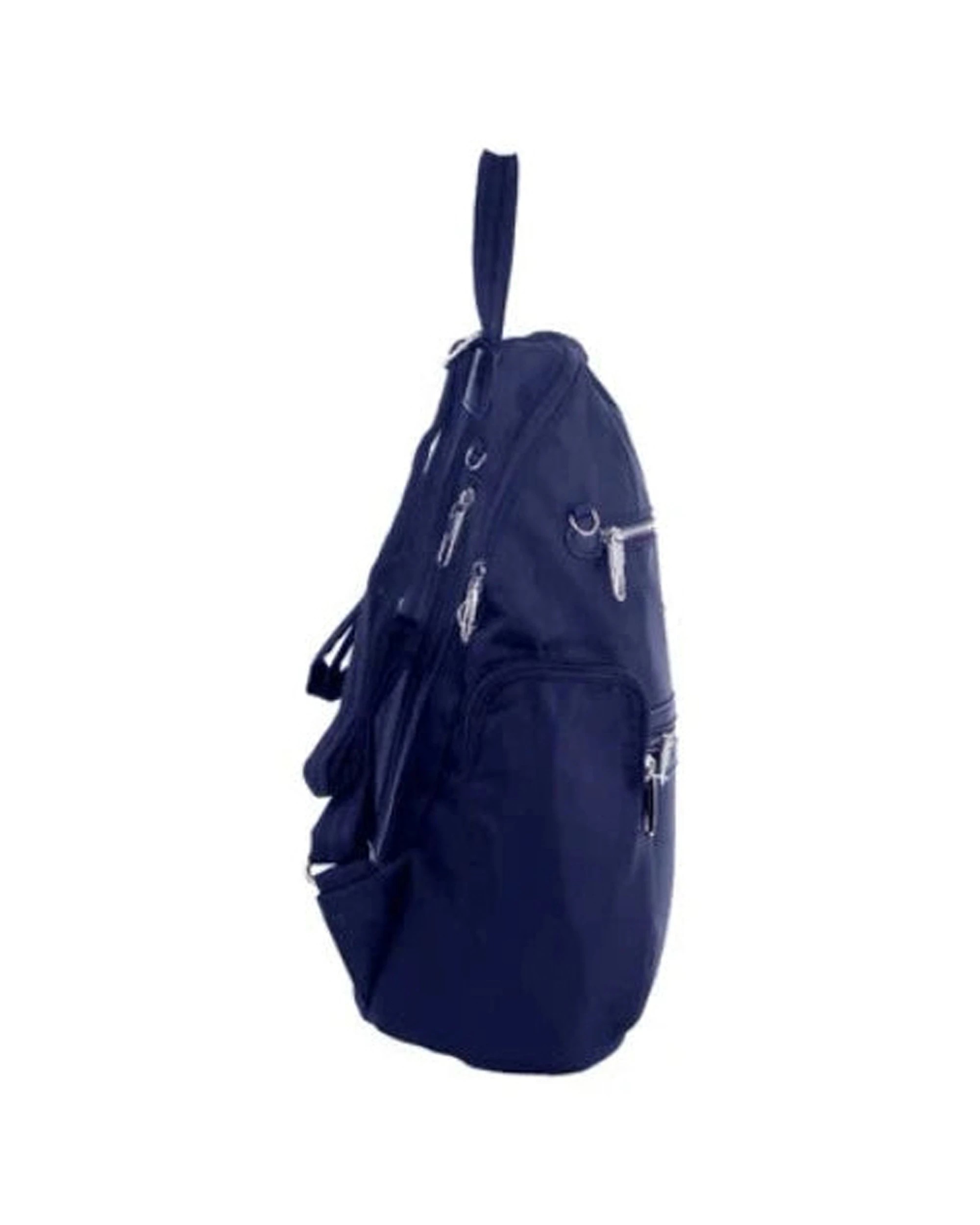 2 Pierre Cardin Nylon Anti-Theft High Quality Backpack Functional 29.5x17x37cm - Blue, 2 of 3
