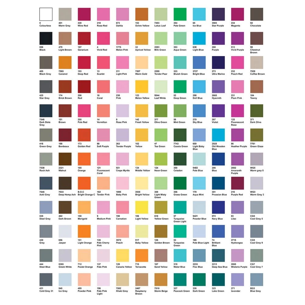 7 Born Dual-Tip Art Markers Assorted 144 Pack, 7 of 7