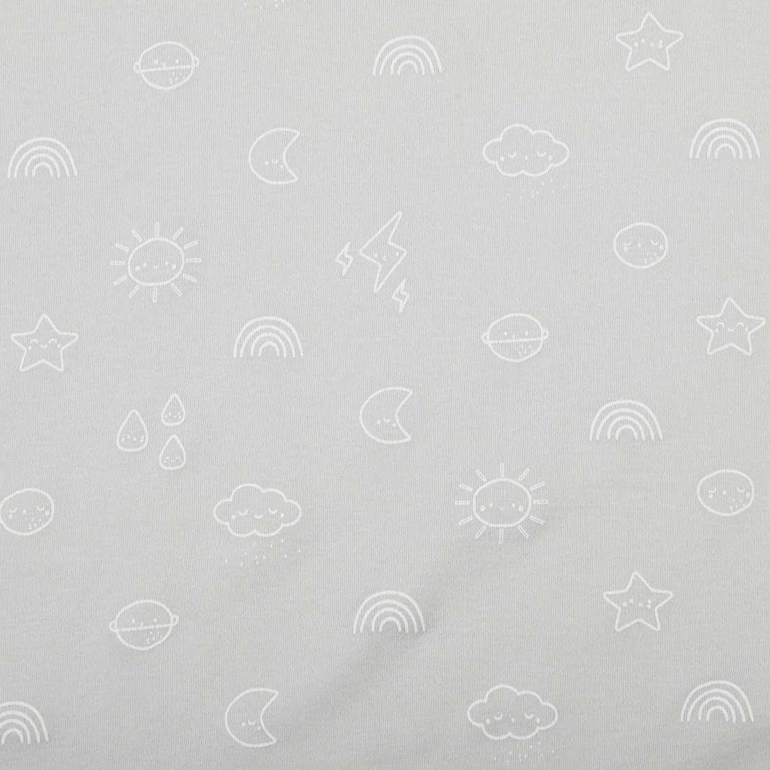 8 3 Pack Organic Cotton Interlock Wraps - Galaxy Print, 8 of 9