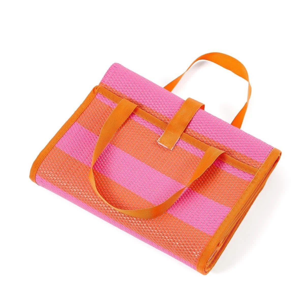 3 Folding Beach Mat - Pink, 3 of 9