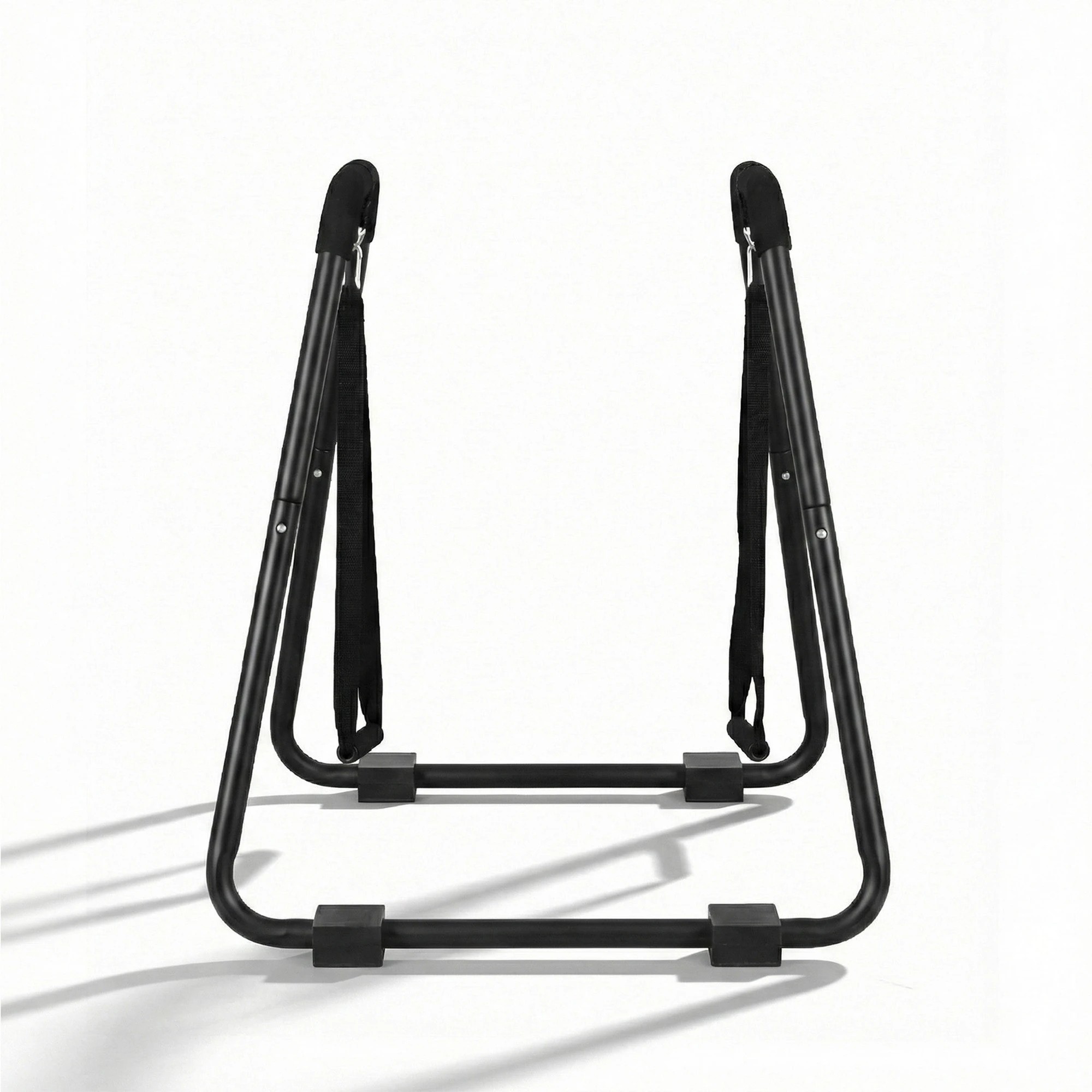 3 Everfit Dip Station Parallel Bars Heavy Duty Home Gym Stand Calisthenics - Black, 3 of 8