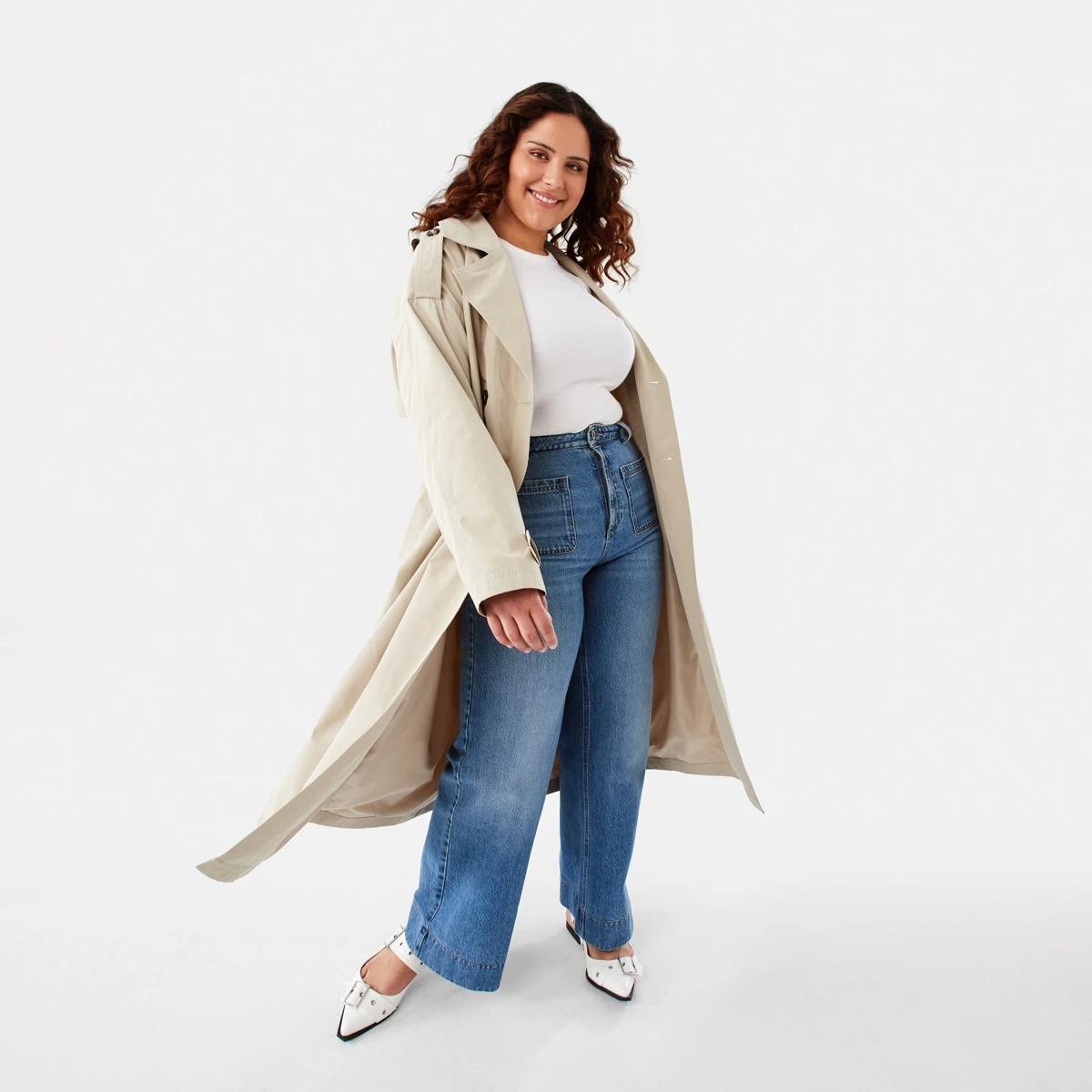 4 Longline Trench Nat Beige, 4 of 10