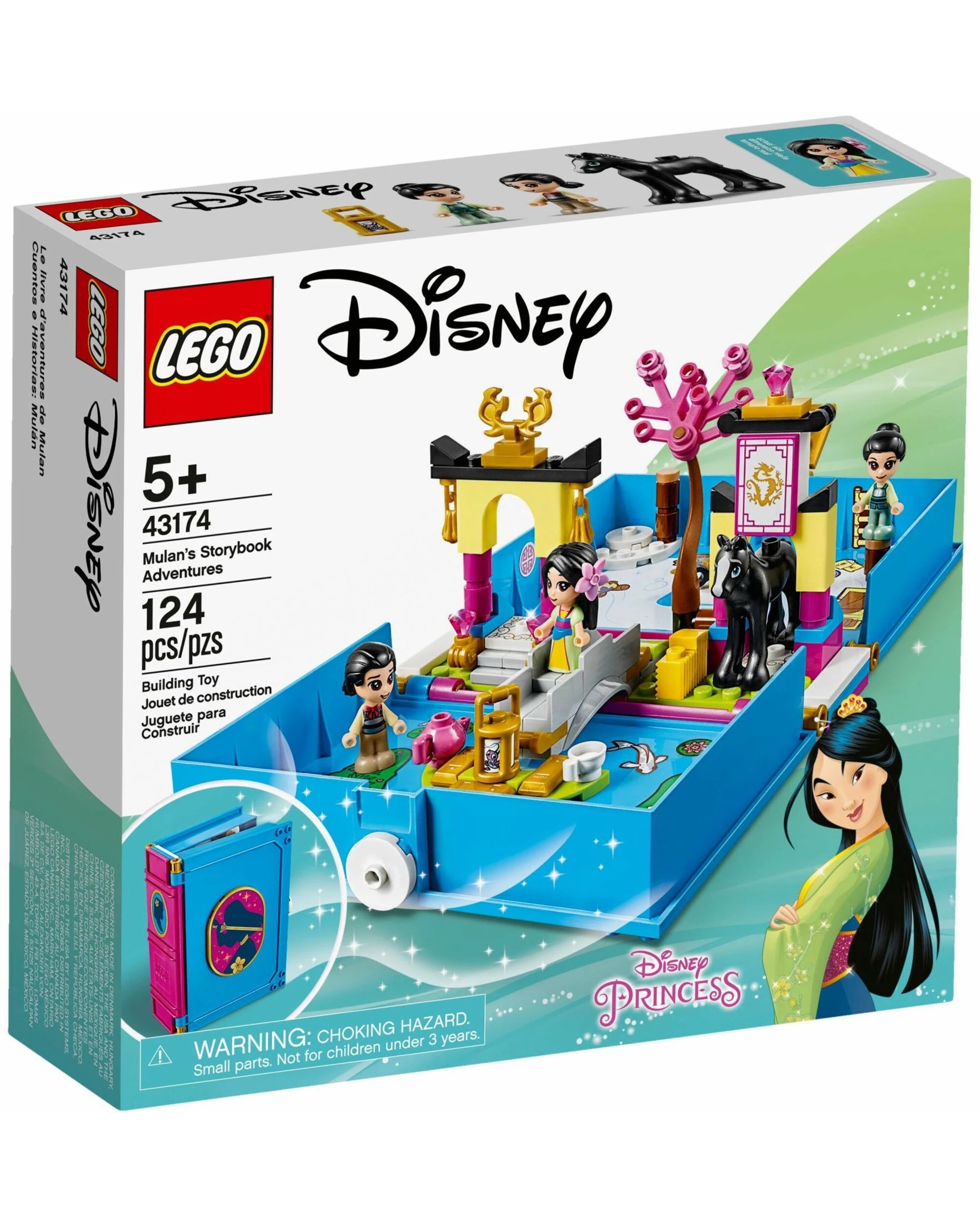1 LEGO 43174 Disney Mulan's Storybook Adventures, 1 of 5