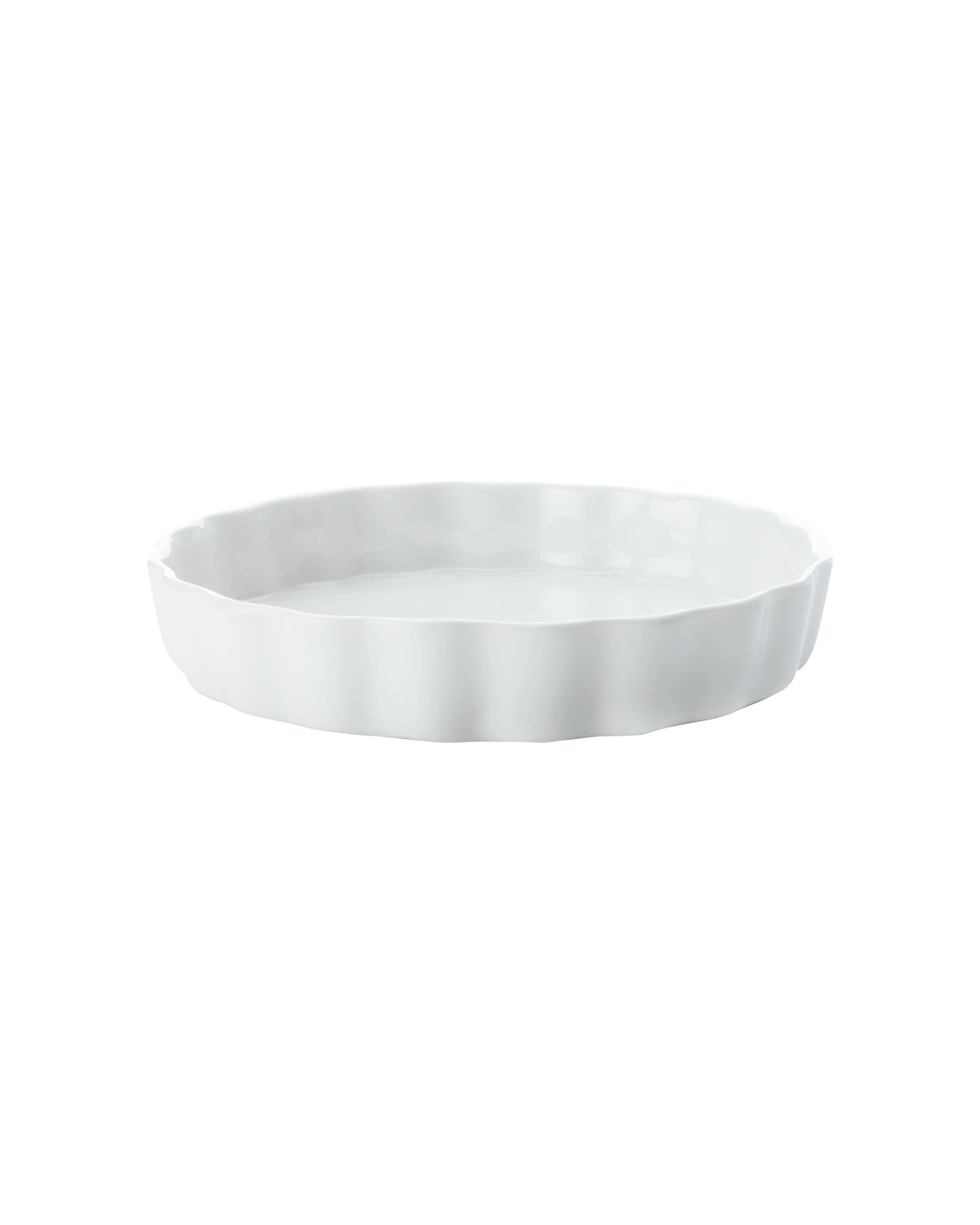 1 Maxwell & Williams Basics Flan Dish 13cm - White, 1 of 1