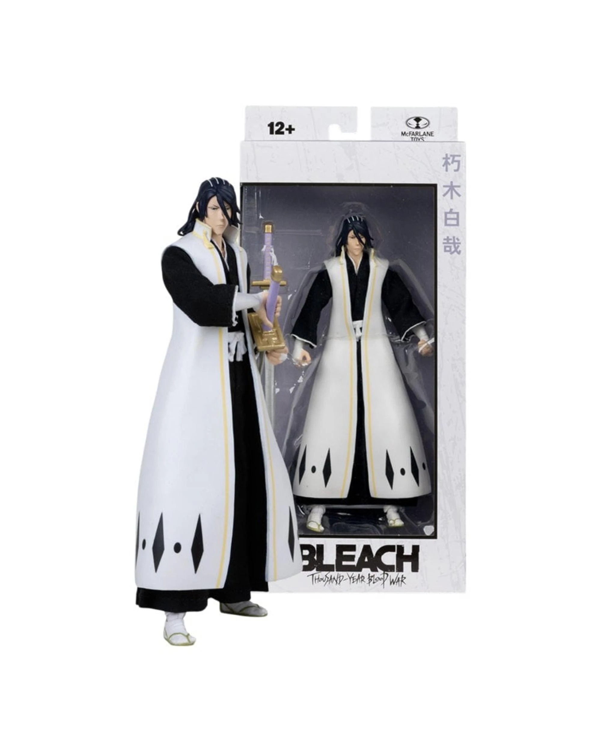 1 Bleach Thousand-Year Blood War Byakuya Kuchiki 7 inch Action Figure, 1 of 8