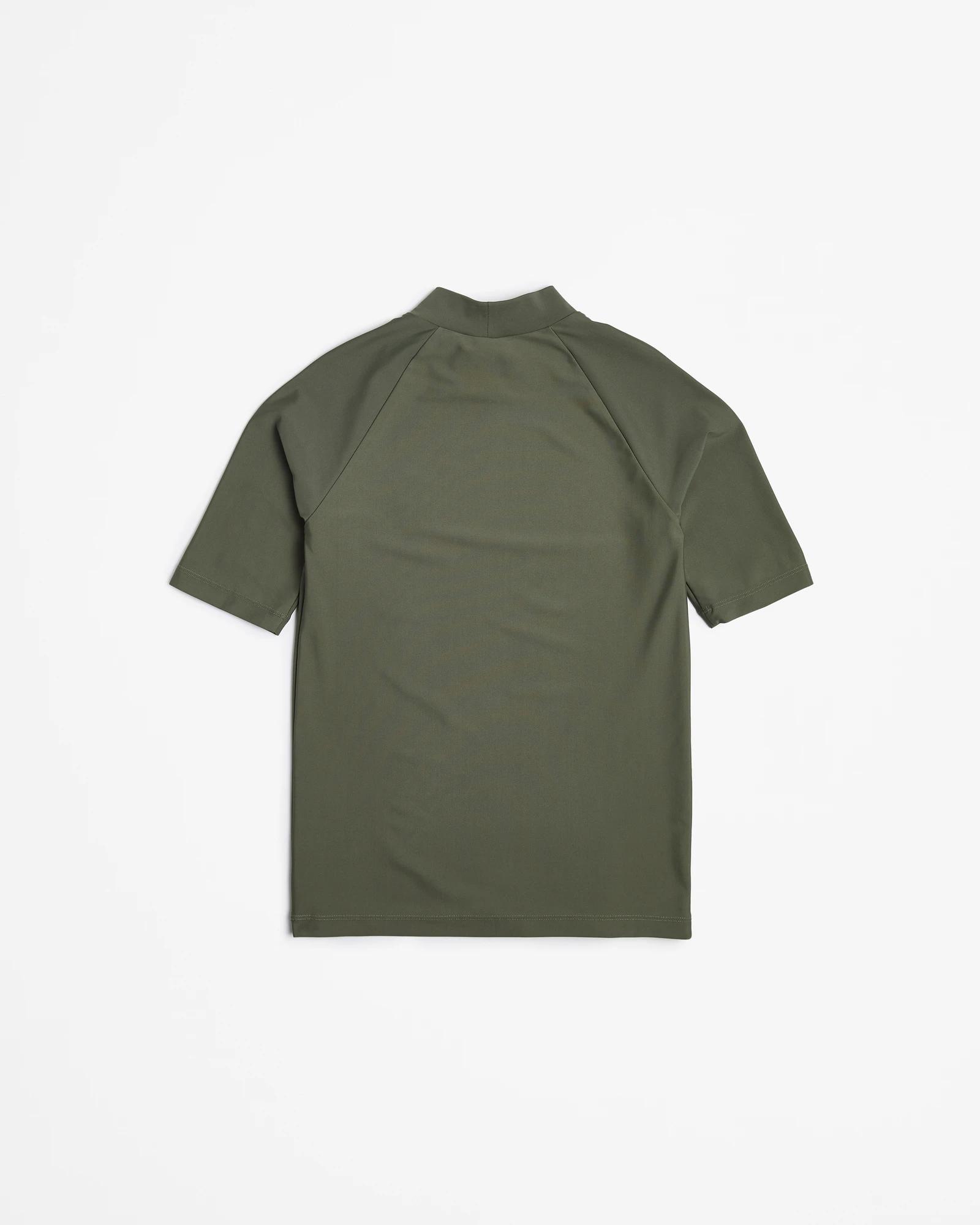 3 Target Short Sleeve Swim Rash Vest GREEN, 3 of 3