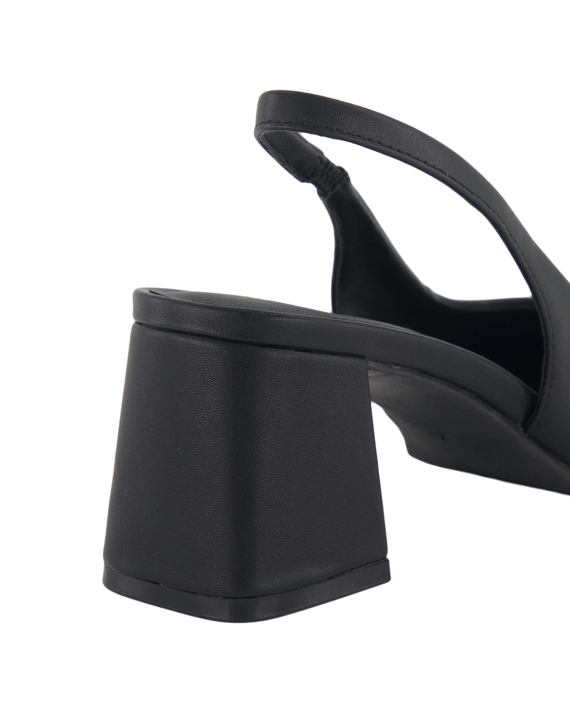 4 Slingback Block Heels Black, 4 of 5