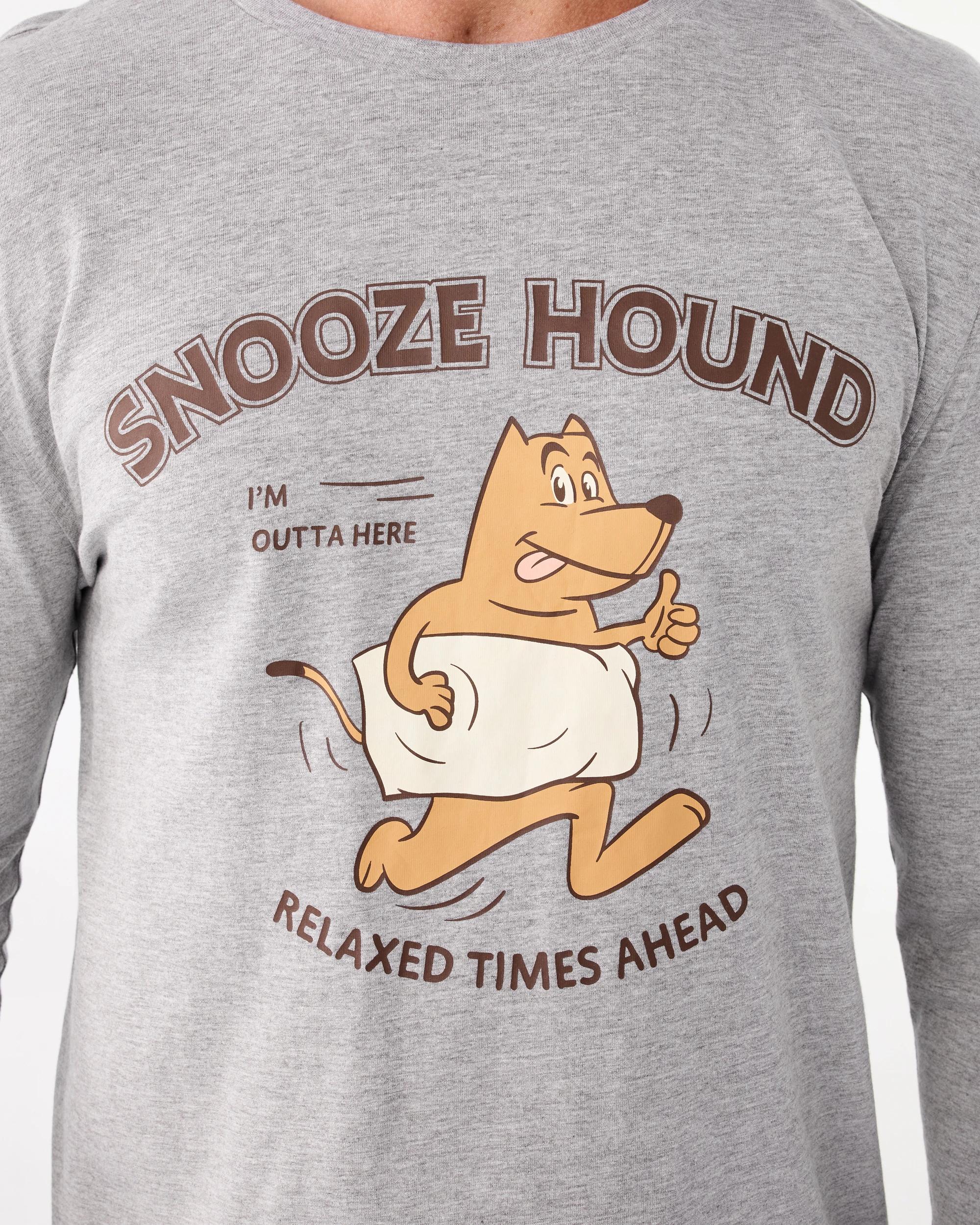 6 Long Sleeve Print Pyjama Set Gry Sleep, 6 of 8