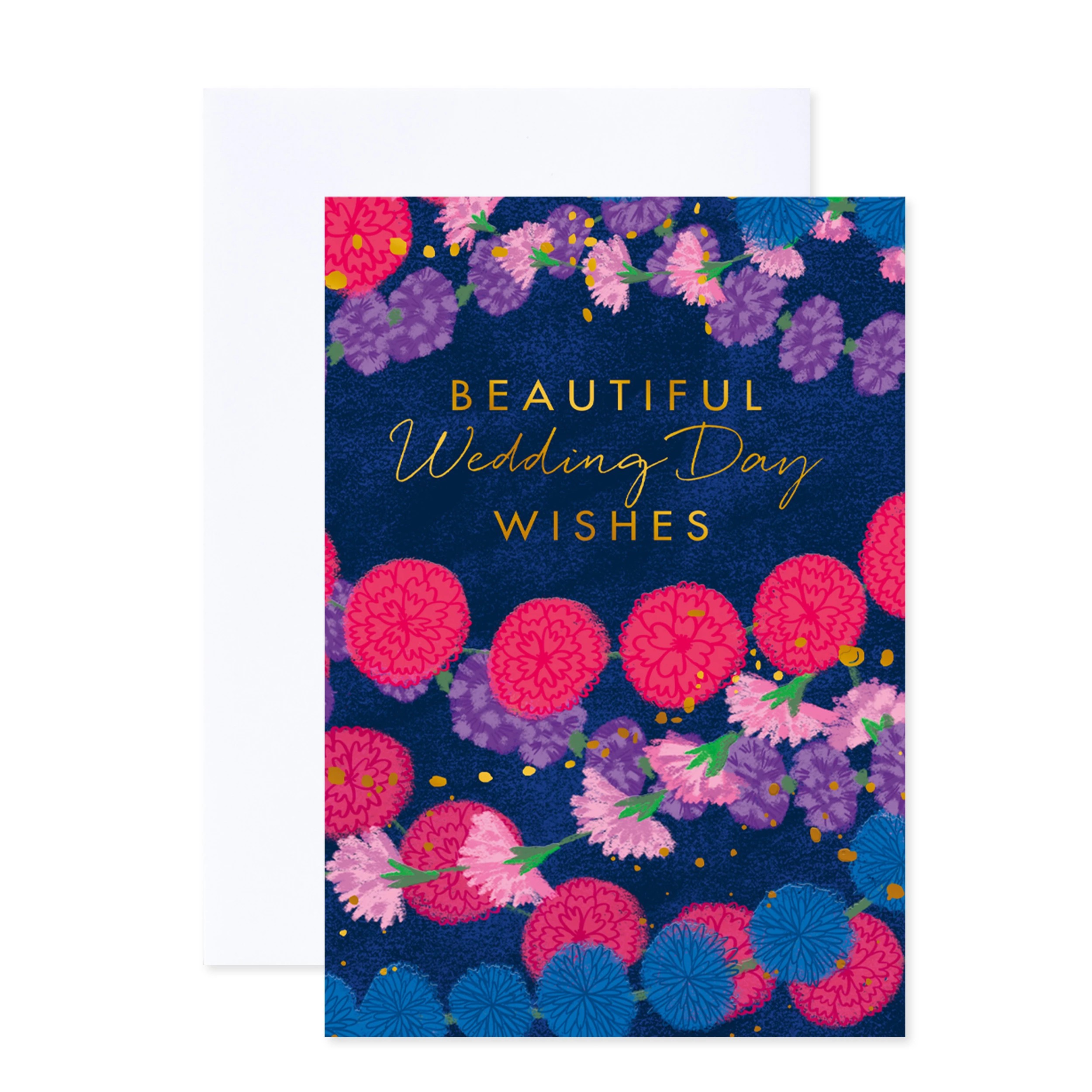 1 Hallmark Wedding Card - Floral, 1 of 3