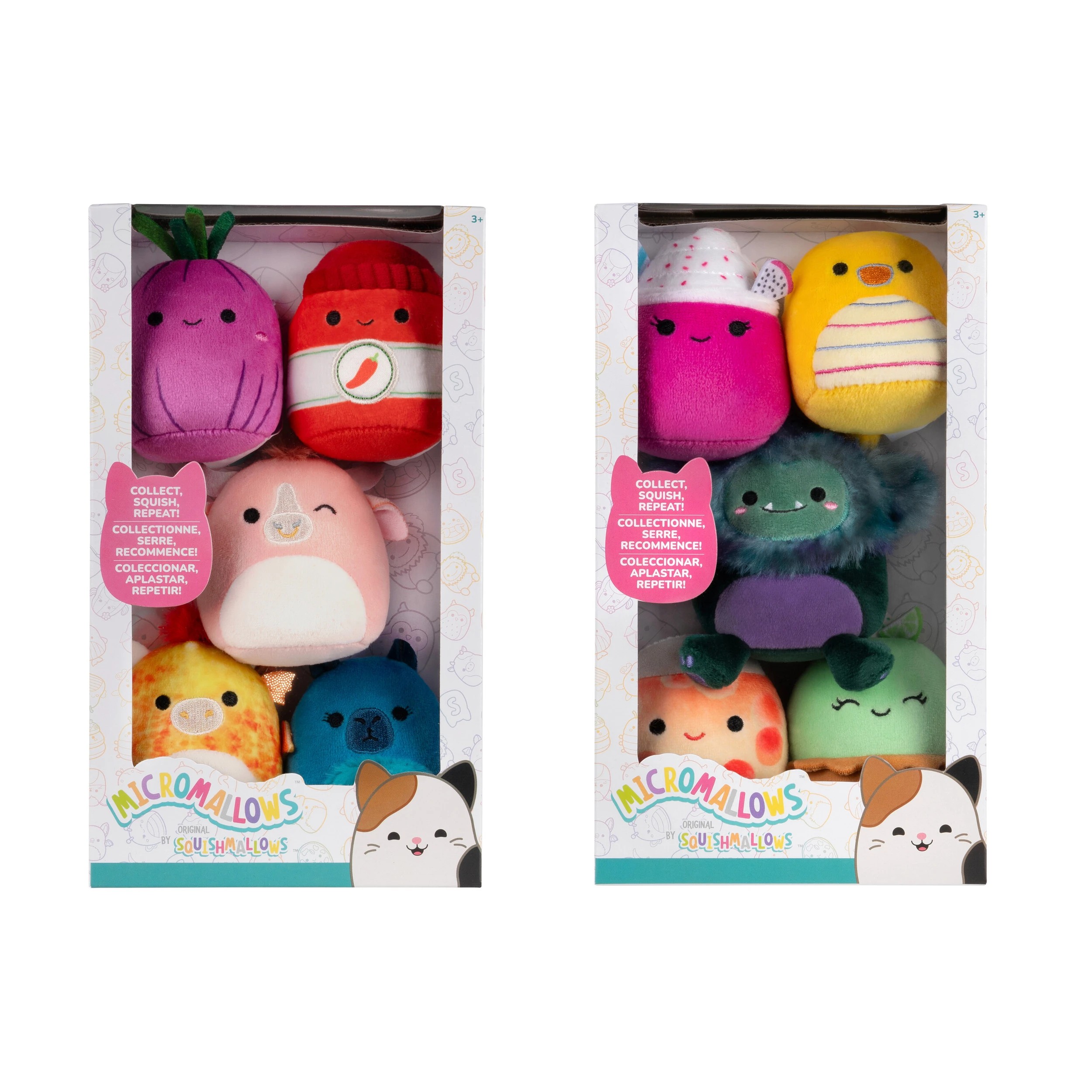 1 5 Pack Original Squishmallows Micromallows - Assorted, 1 of 3