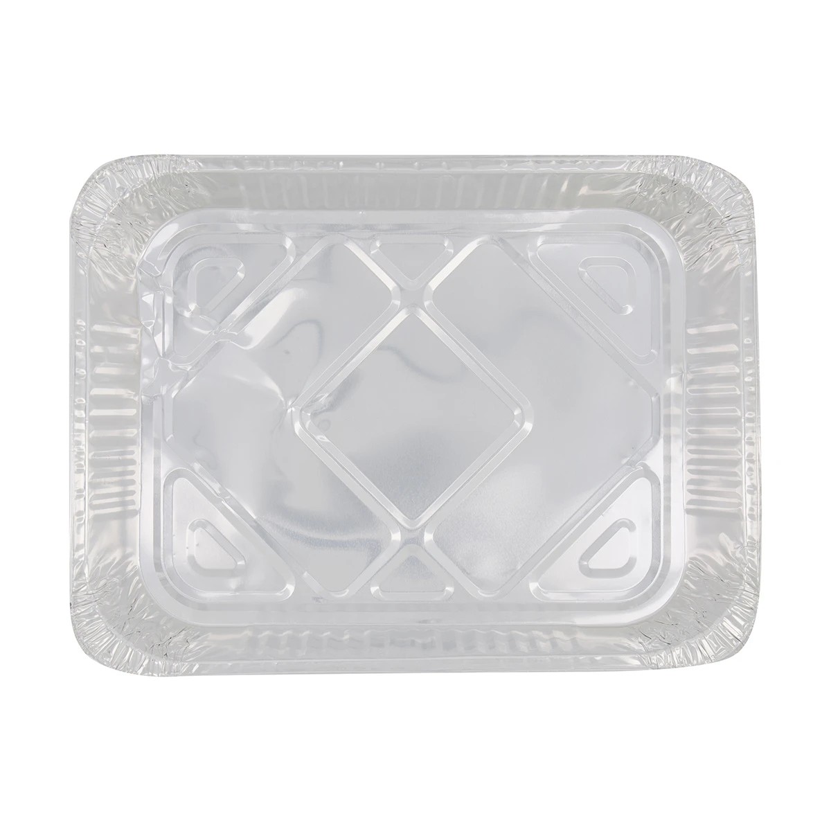 4 2 Pack Aluminium Roasting Trays with Lids, 4 of 7