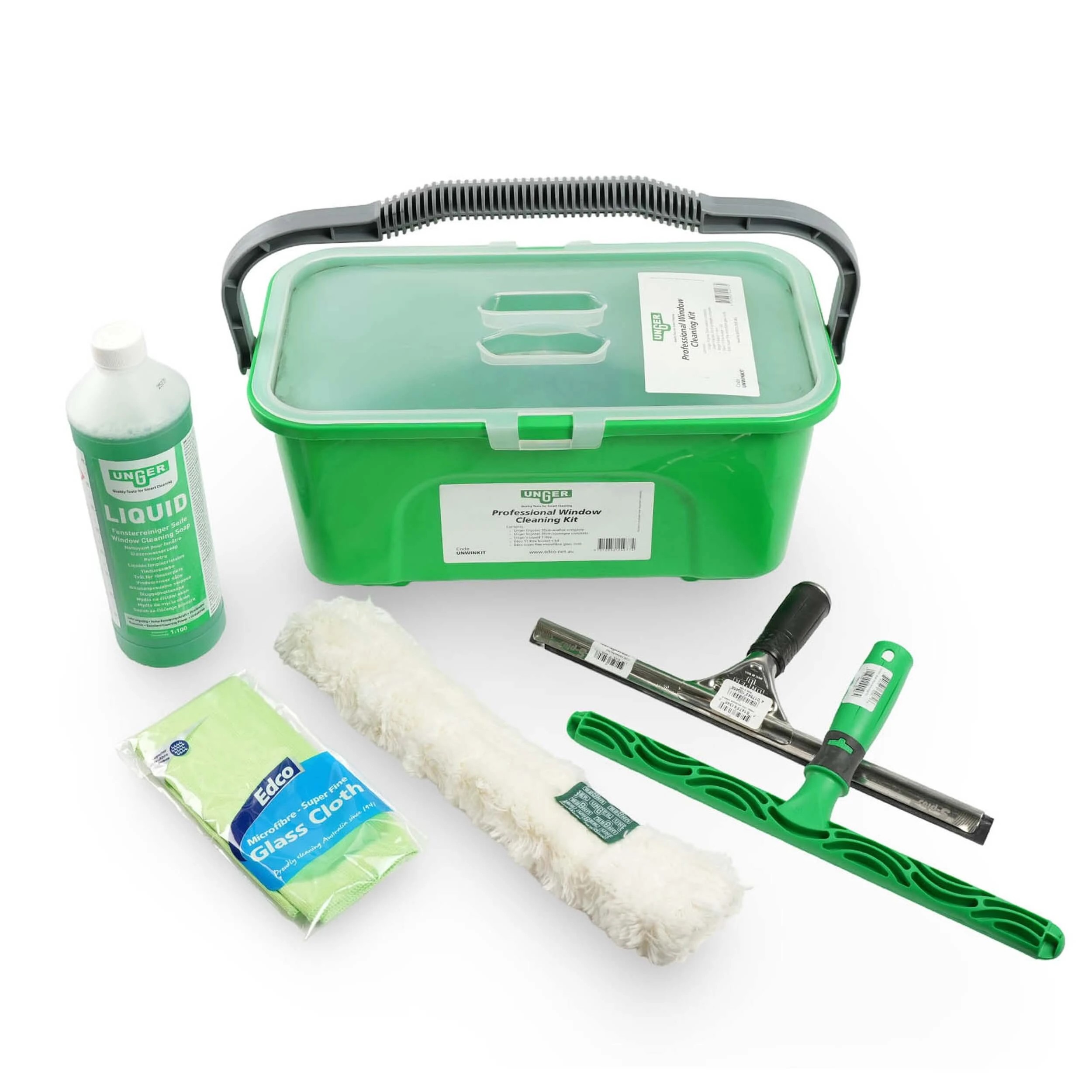 1 Edco Unger Professional All-In-One Window Cleaning Kit For Windows, 1 of 8