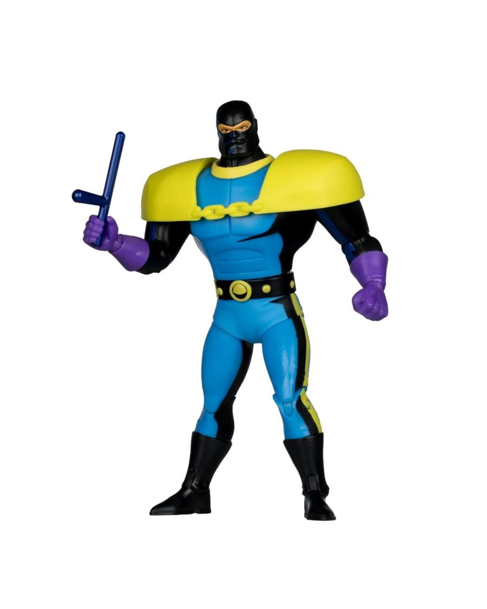 4 DC Multiverse Gold Label Batman the Animated Series Black Light Edition Lock-Up 6 inch Action Figure, 4 of 10