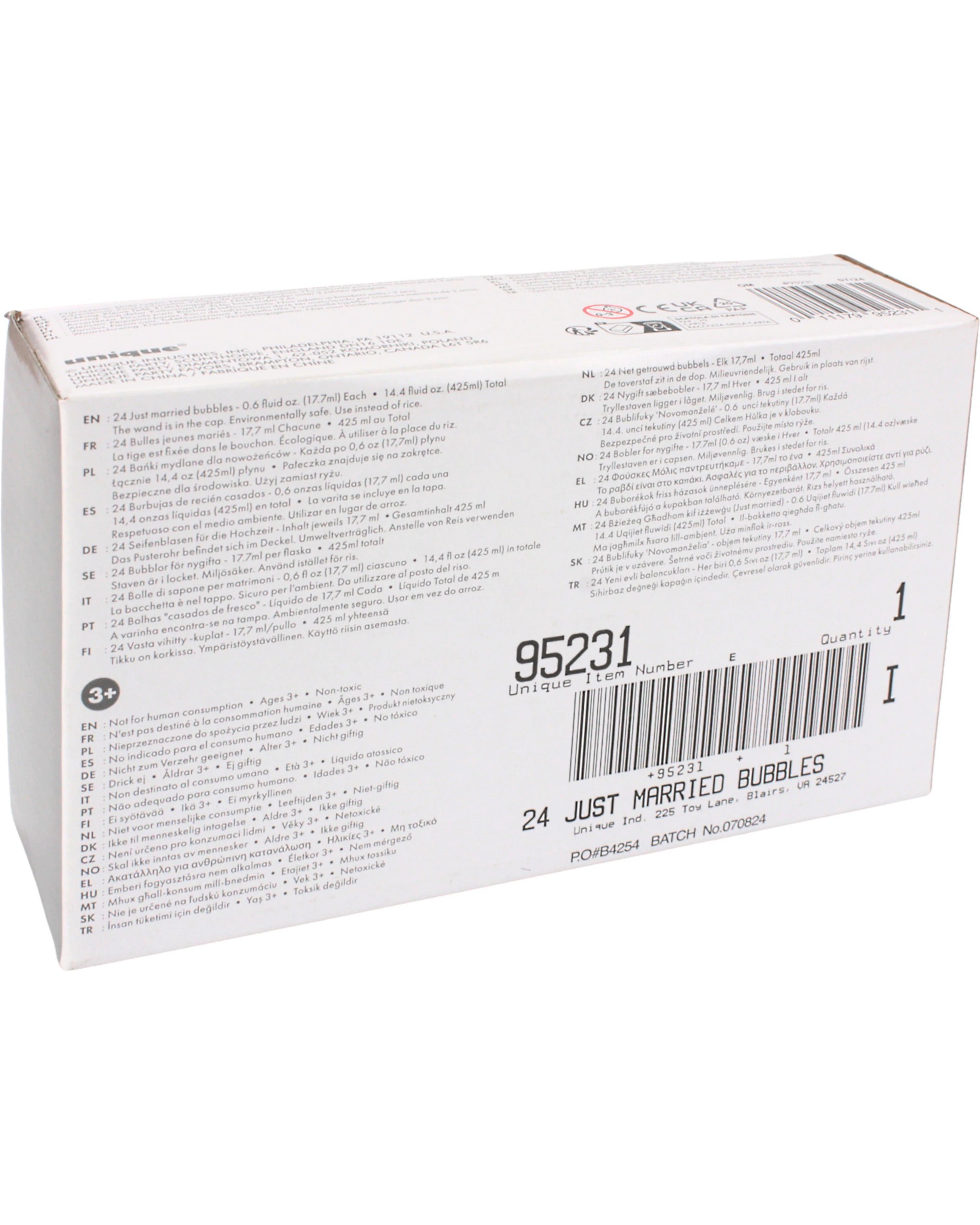 3 Unique Decorate Your Own Bubble Bottles Pack of 24, 3 of 3