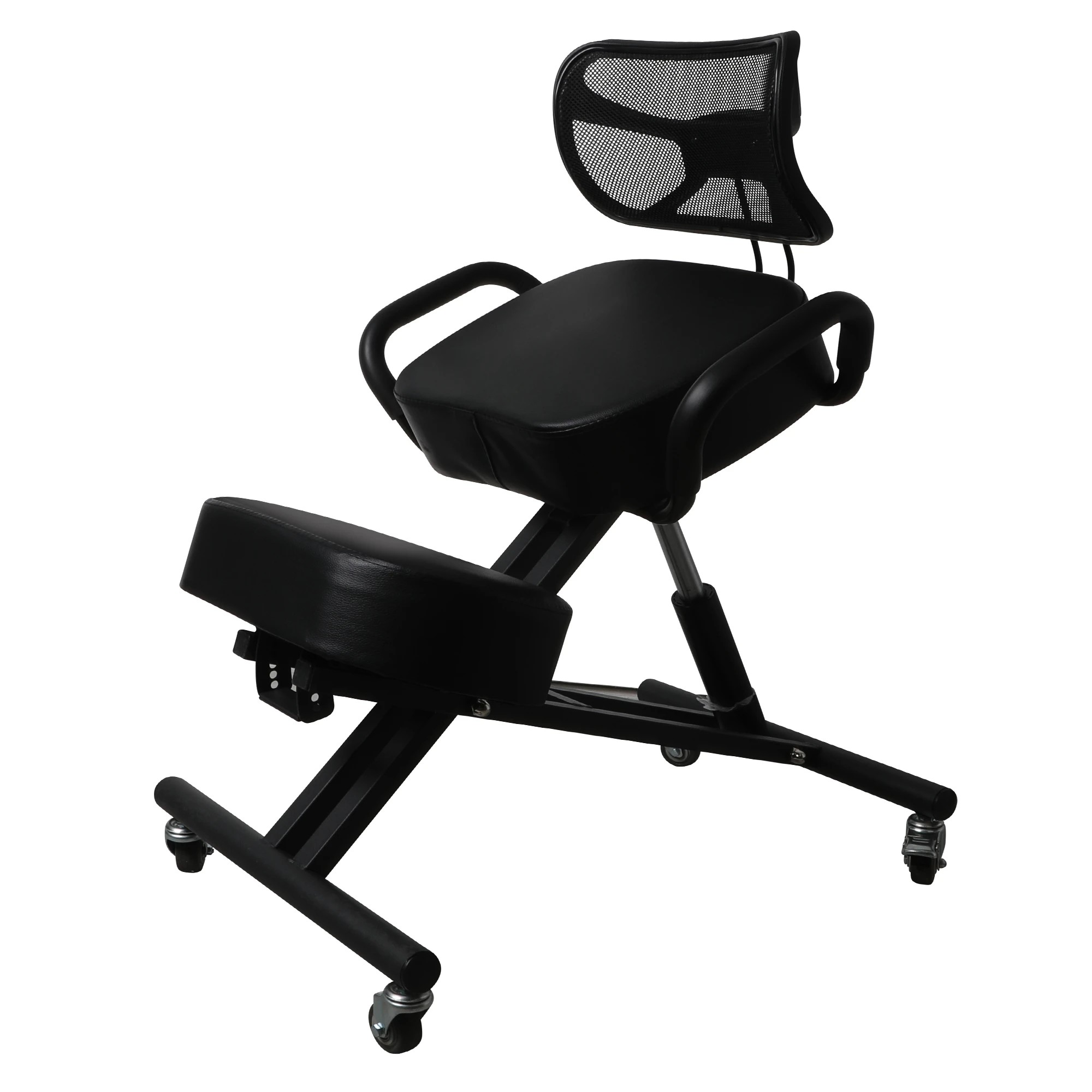 1 Levede Kneeling Chair - Black, 1 of 6