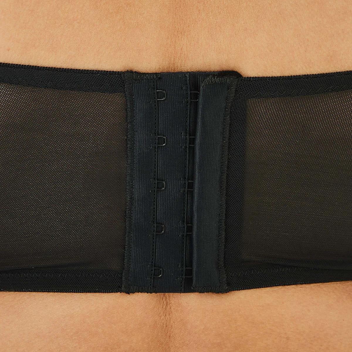 8 Co-ordinated Corset Lace Bra Black, 8 of 9