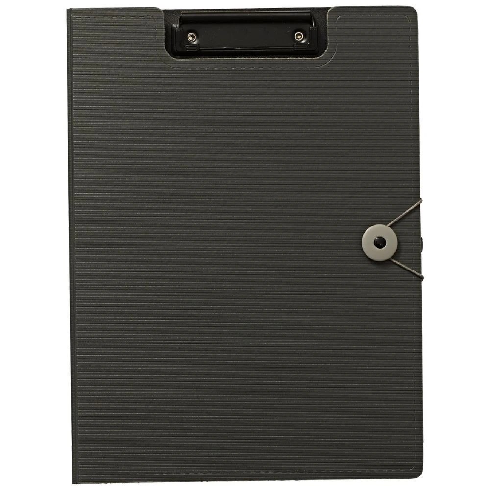 1 J.Burrows Foam Clipfolder A4 Grey, 1 of 2