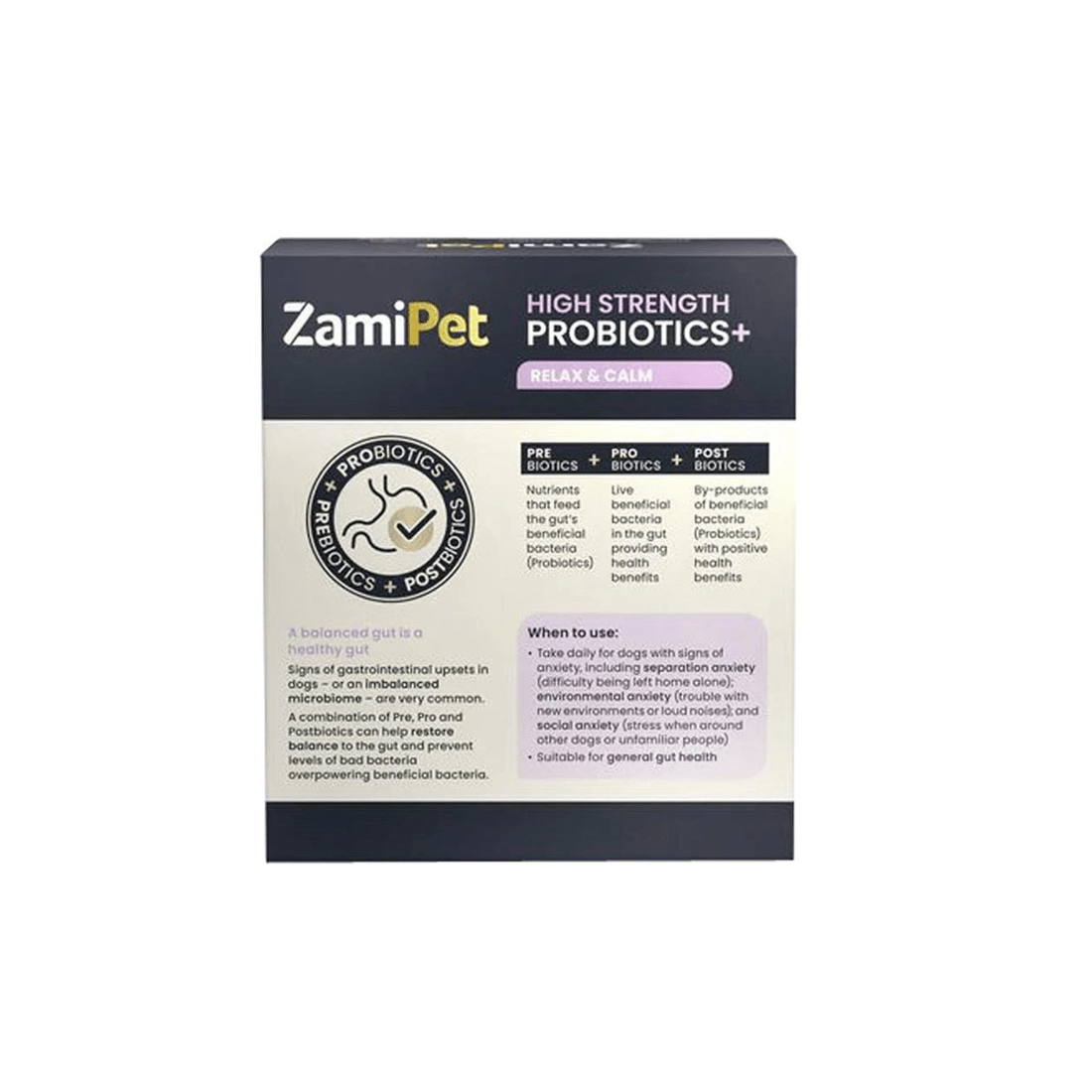 3 Zamipet High Strength Probiotics+ Relax & Calm 30 X 1.2g Sachets, 3 of 9