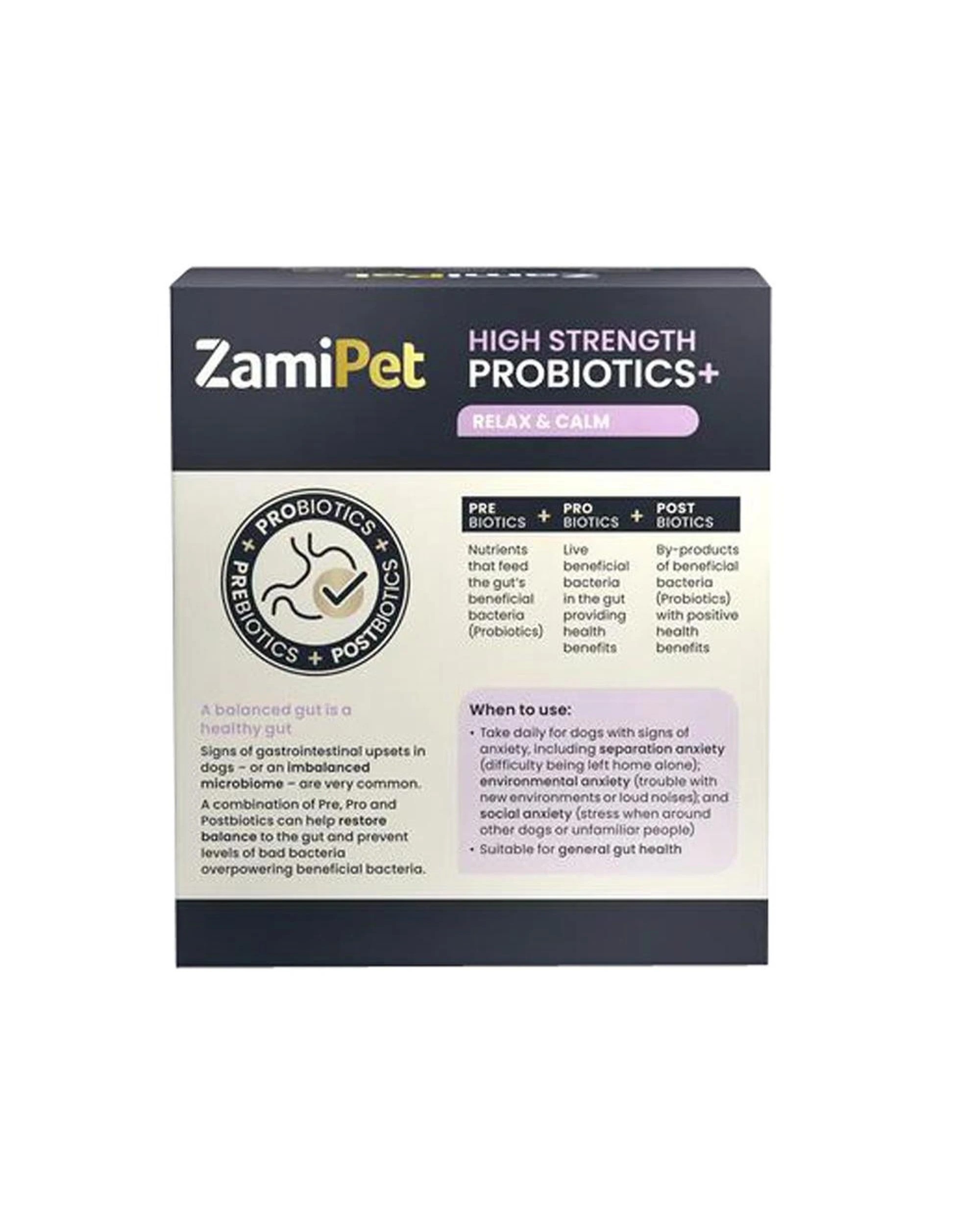 3 Zamipet High Strength Probiotics+ Relax & Calm 30 X 1.2g Sachets, 3 of 9