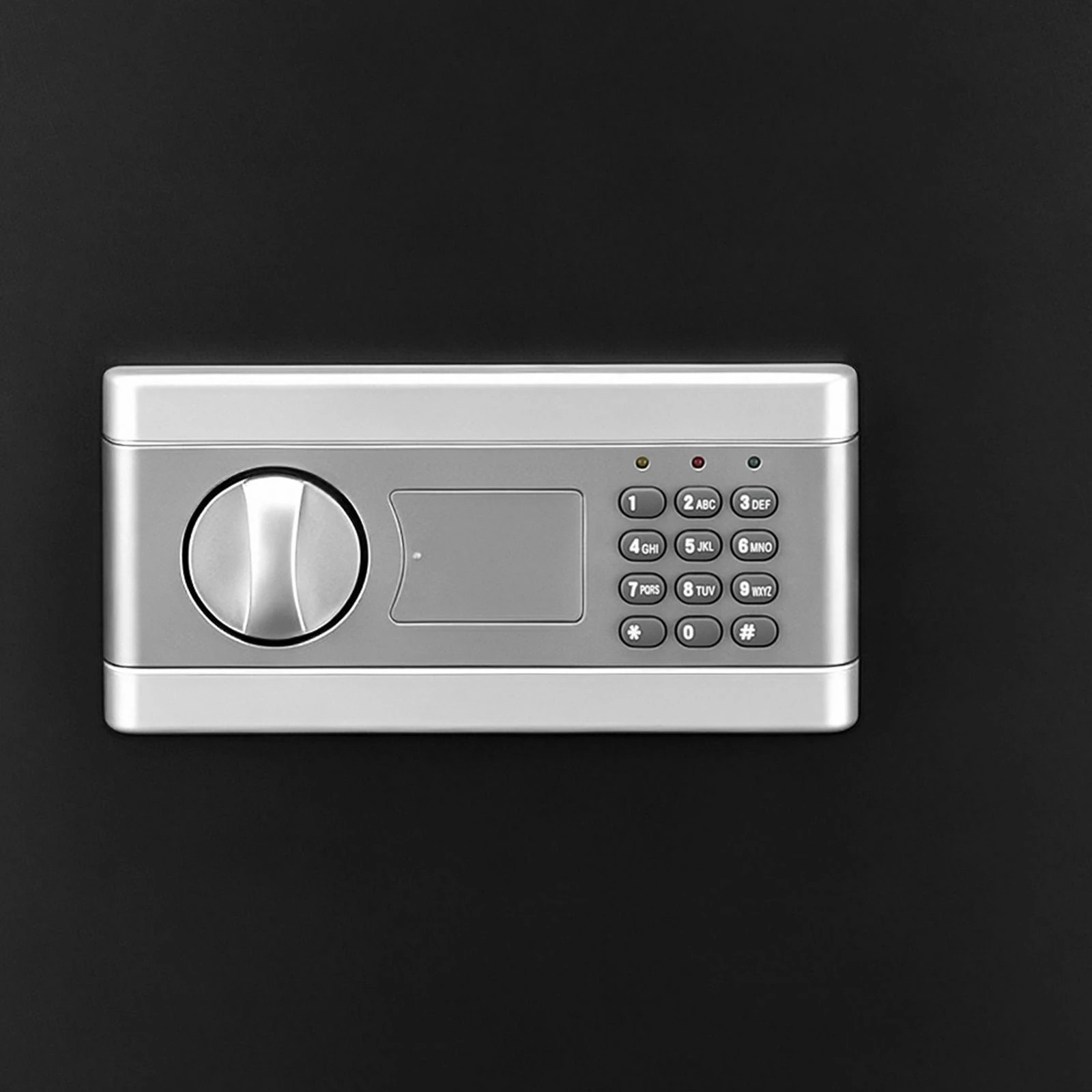 6 Ausway 38L Steel Security Safe Lock Box with Electronic Keypad & Storage Shelf for Cash Deposit Documents, 6 of 6