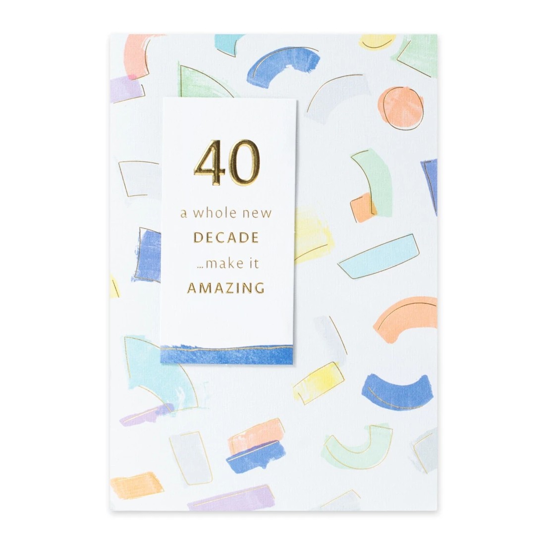 3 Connections from Hallmark 40th Birthday Card - Fantastic Forties, 3 of 3