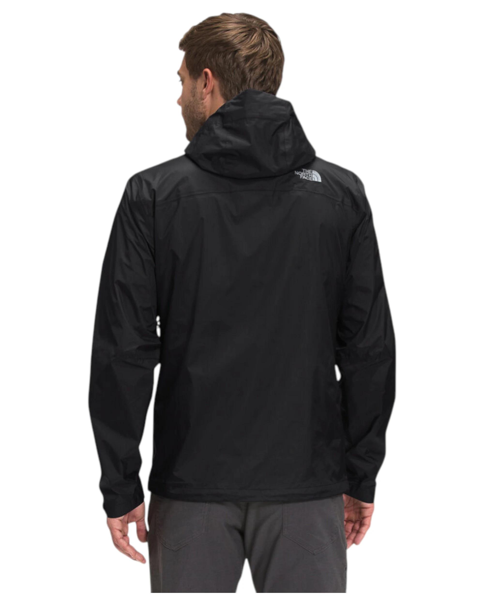 5 The North Face Mens Venture 2 Jacket Tnf Black/Tnf Black/Mid Grey TNF BLACK/TNF BLACK/MID GREY, 5 of 6