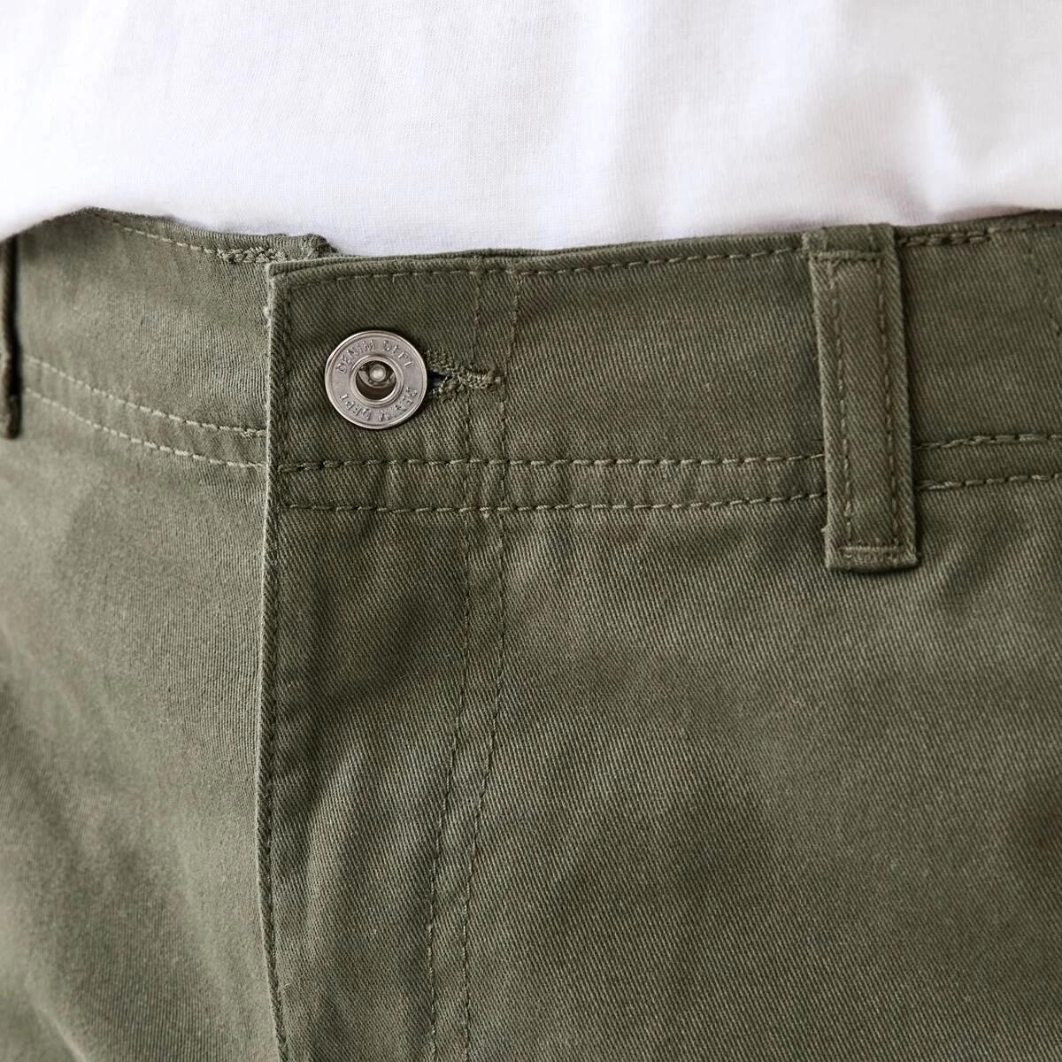 3 Fixed Waist Cargo Pants Army, 3 of 8