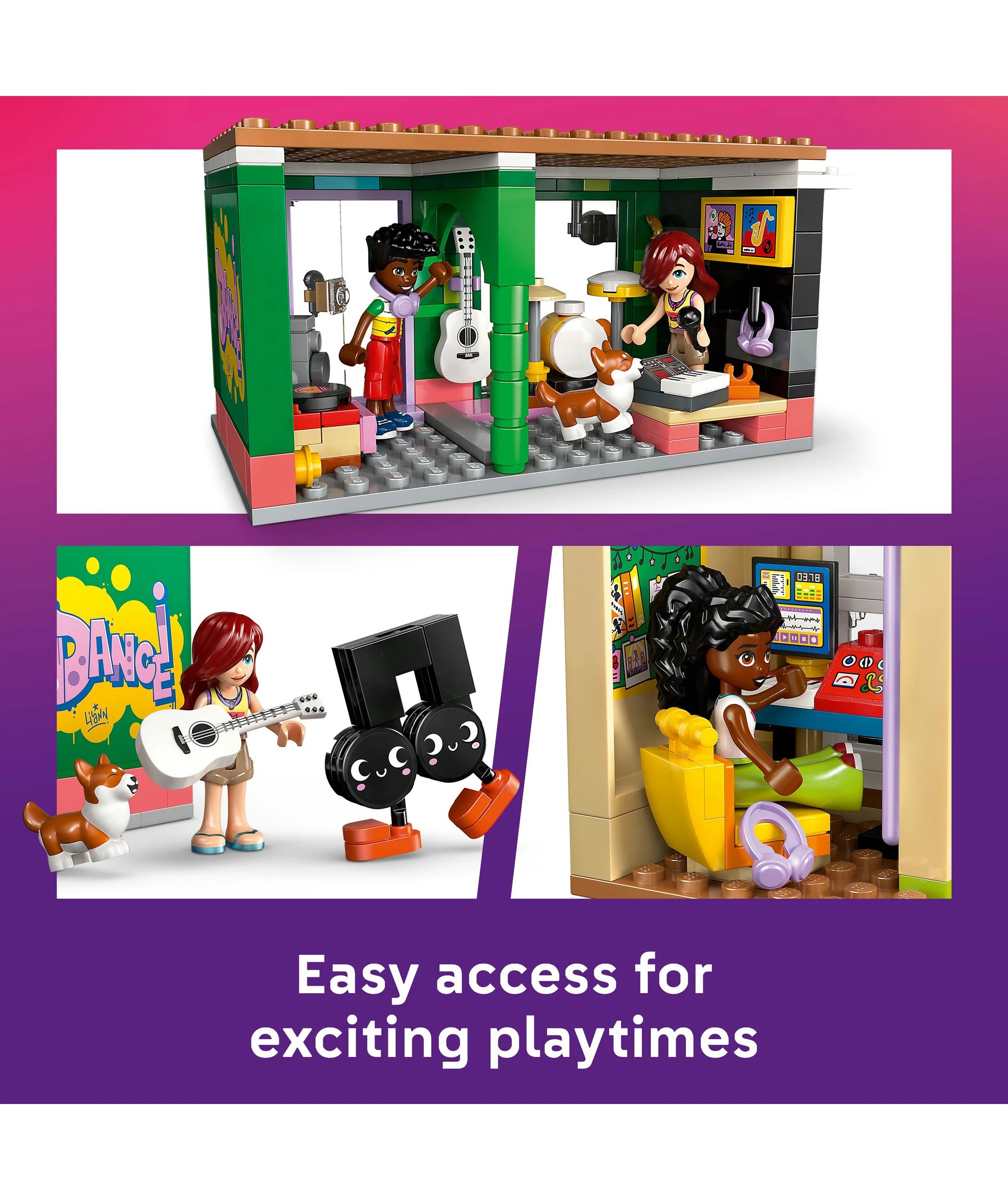 4 LEGO Friends Music Shop & Apartment 42653, 4 of 10