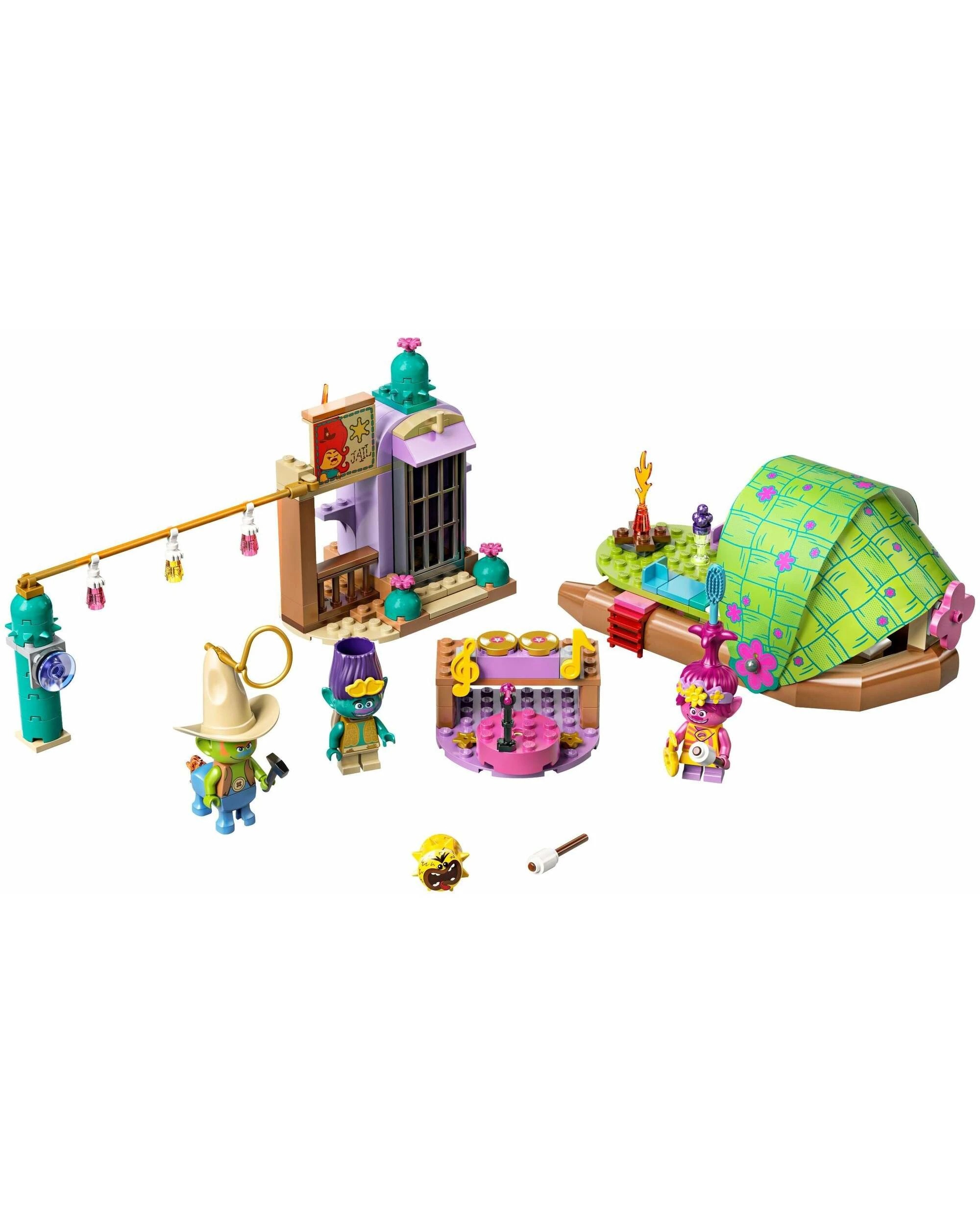 2 LEGO Trolls World Tour Lonesome Flats Raft Adventure 41253 Kids Building Kit, 2 of 5