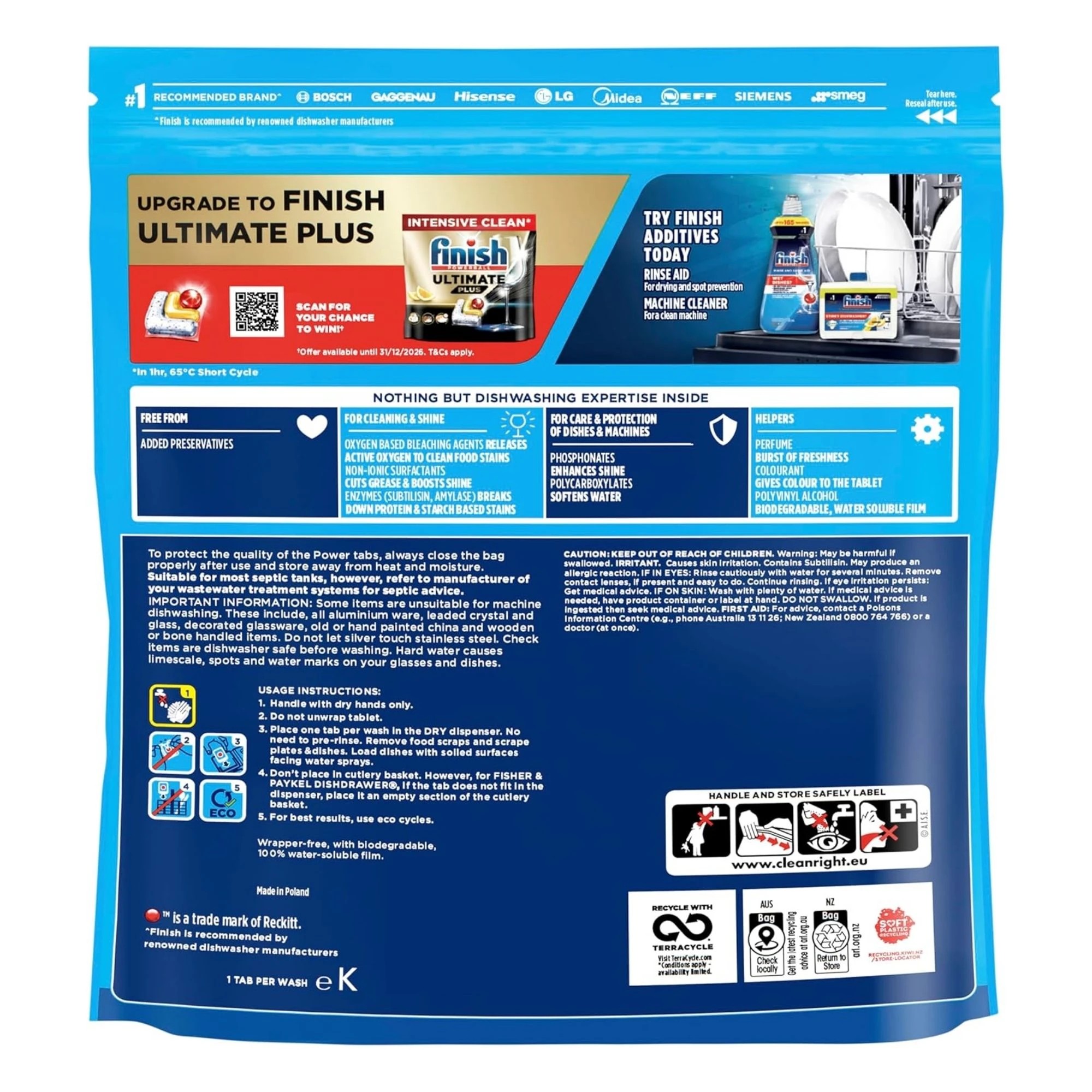 6 Finish Power Fresh x 242 Dishwasher Tablets, 6 of 7