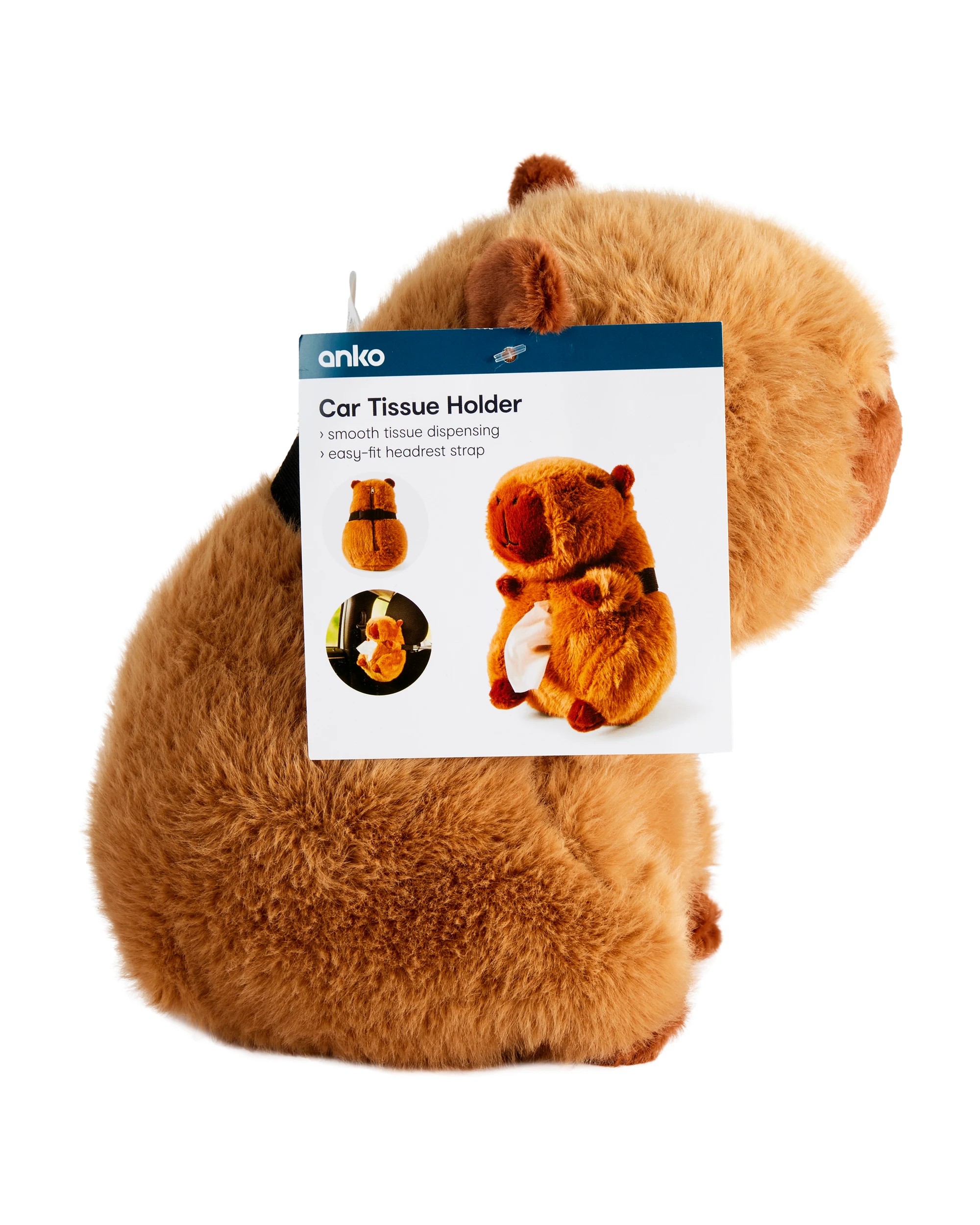 10 Car Tissue Holder - Capybara, 10 of 10