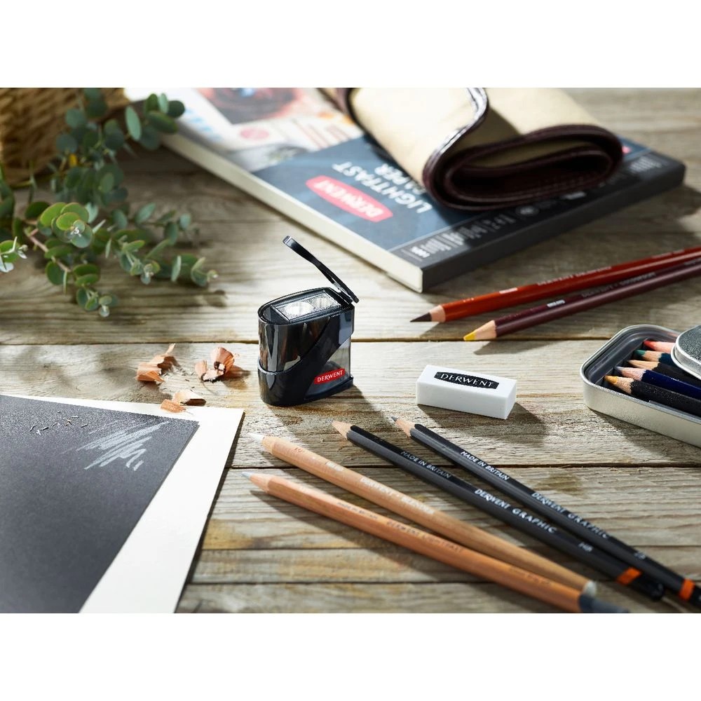 5 Derwent Twin Hole Pencil Sharpener, 5 of 5