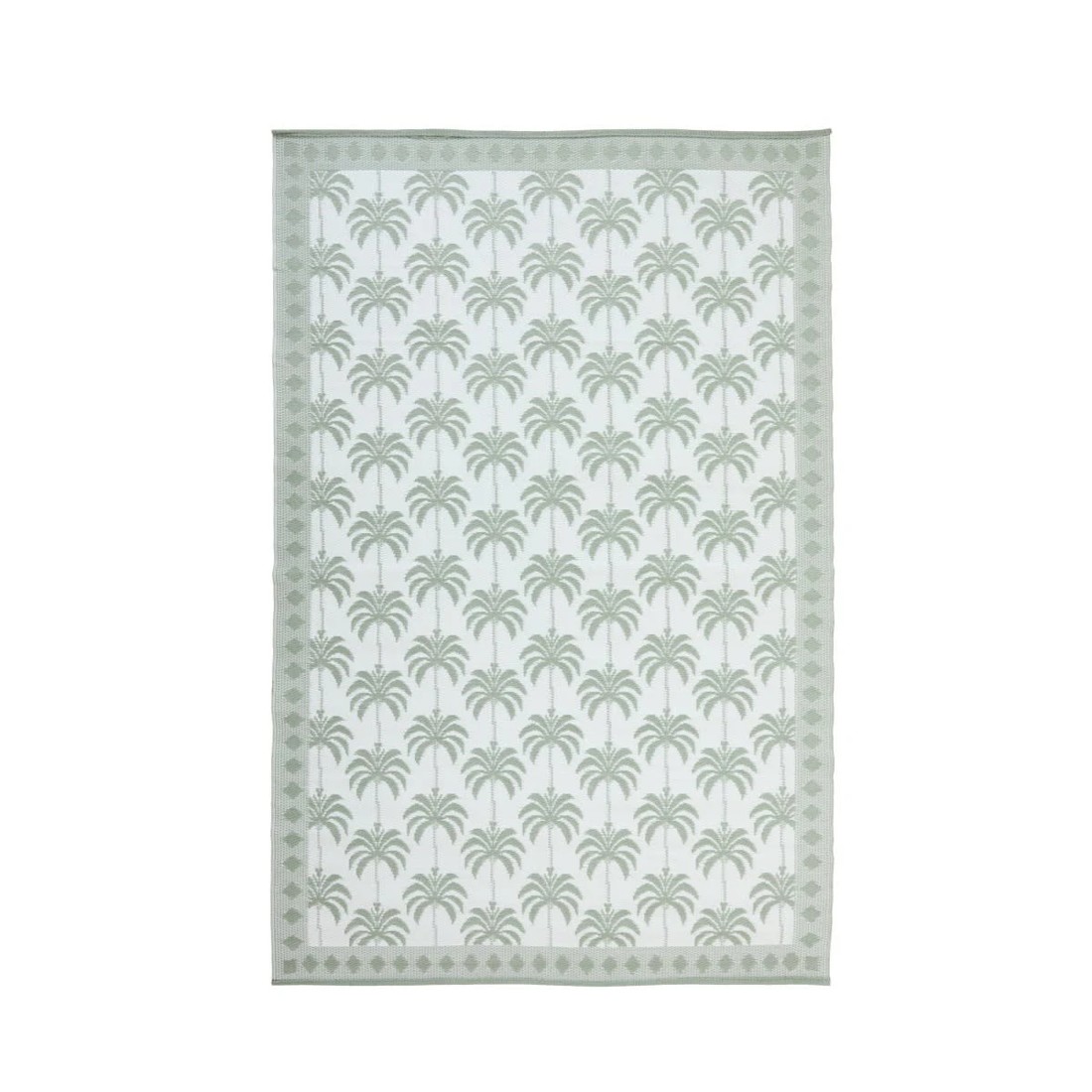 2 Palm Outdoor Rug - Green - 270cm x 180cm, 2 of 4
