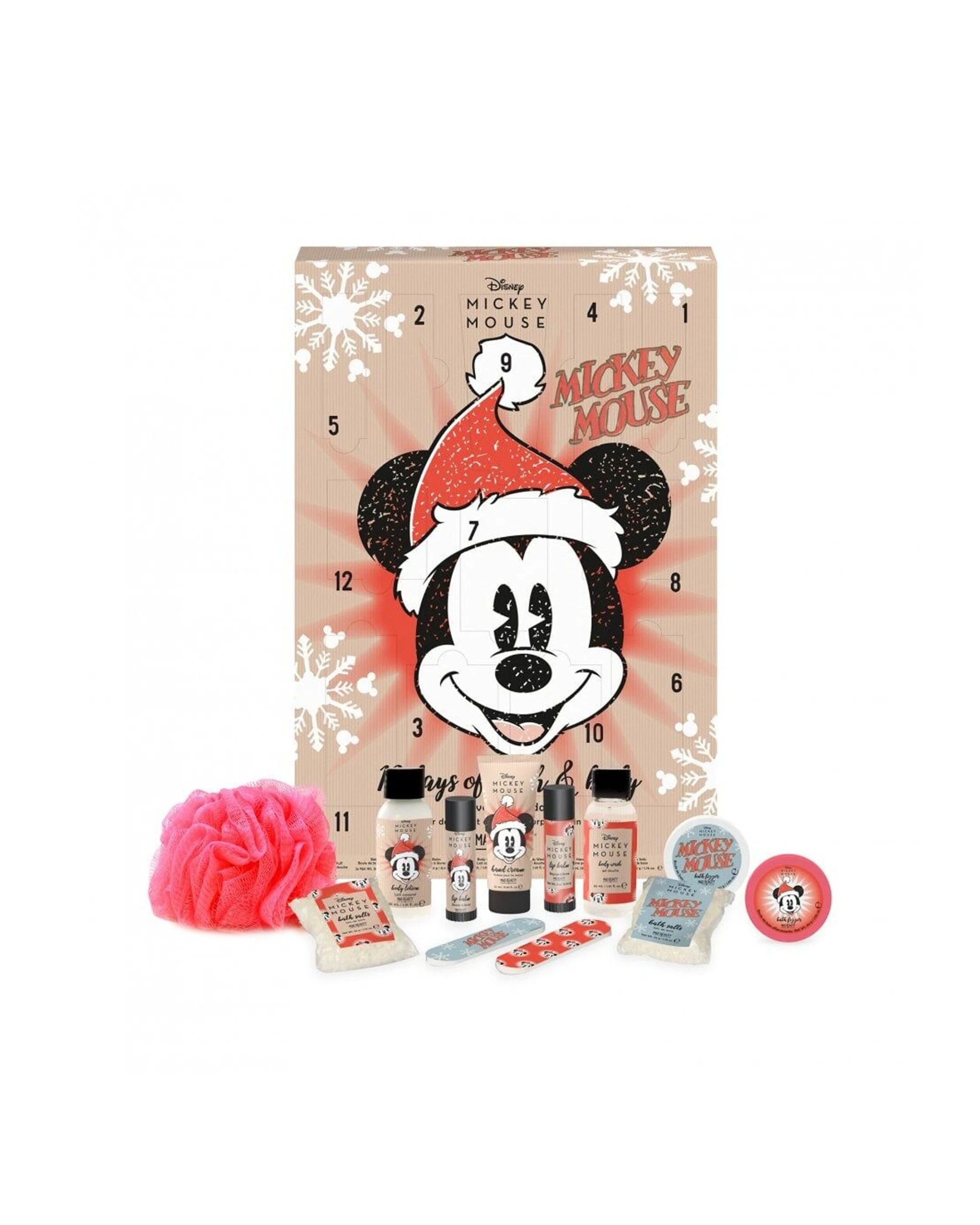 1 Disney Jingle All The Way 12 Day Bath & Body Advent Calender Mickey Mouse - Multi, 1 of 1