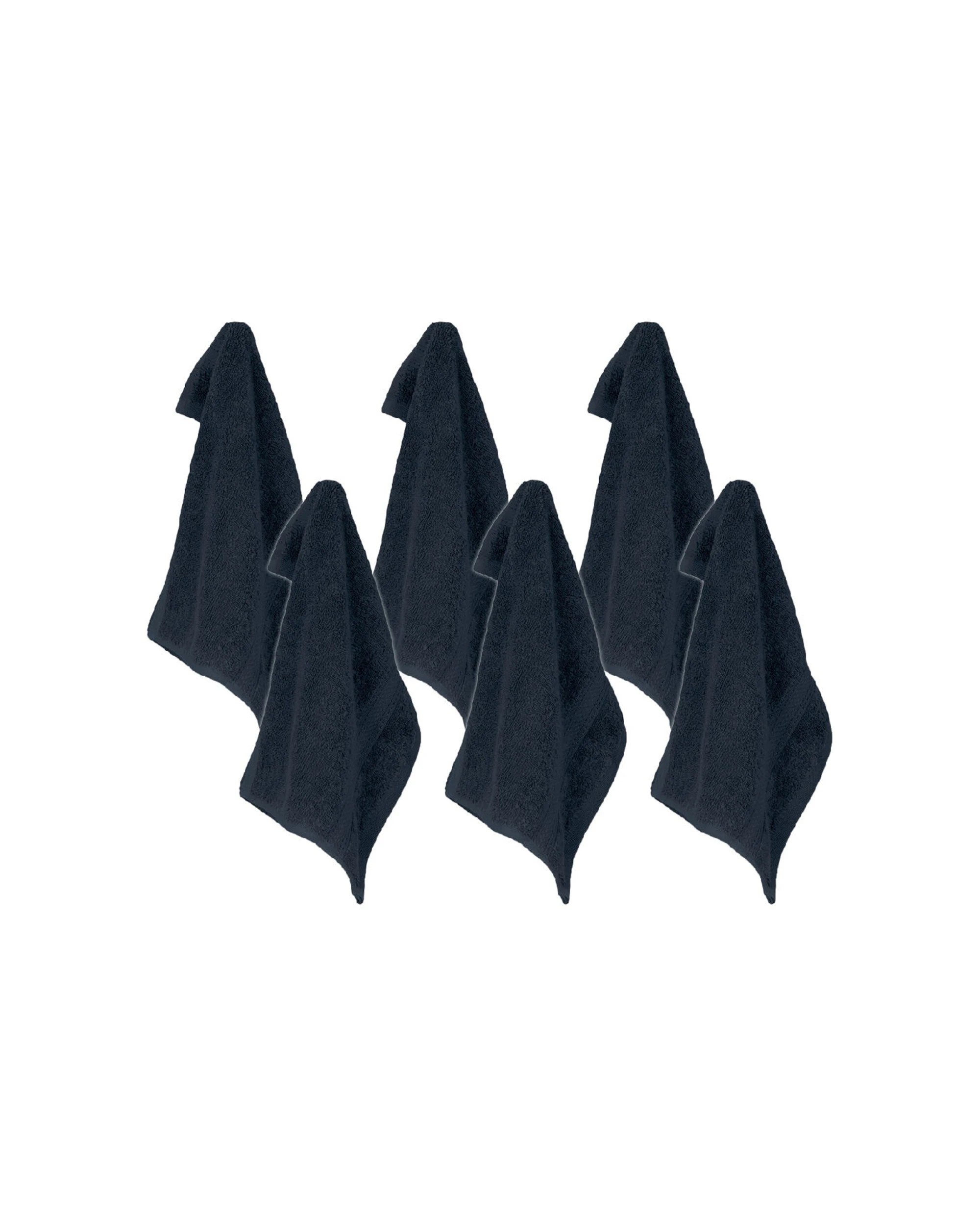 1 ARDOR Face Washer 6 Pack 100 Percent Cotton 32 x 32cm - Highly Absorbent
 - blue, 1 of 4